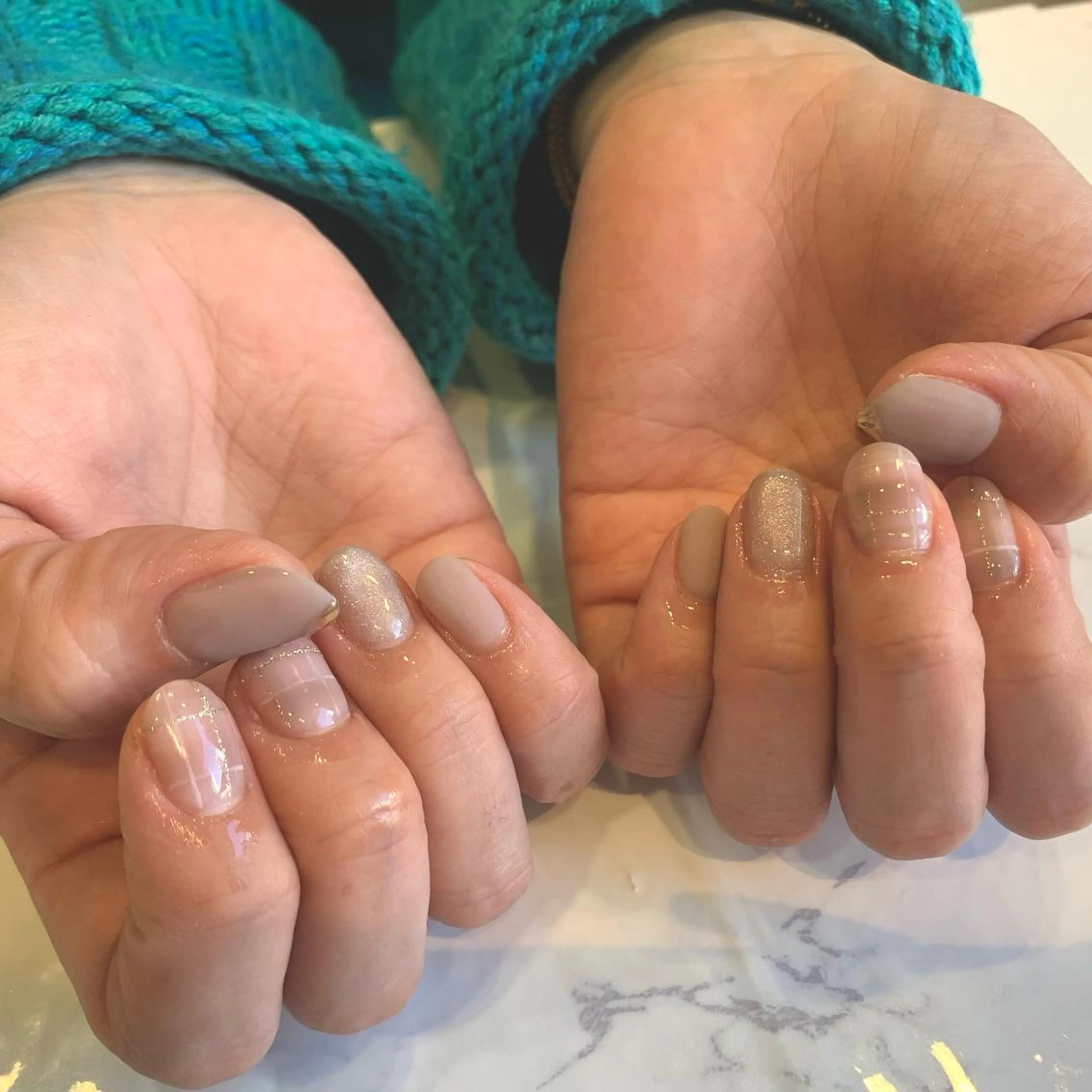 ネイル 岸本 みなみのネイルデザイン