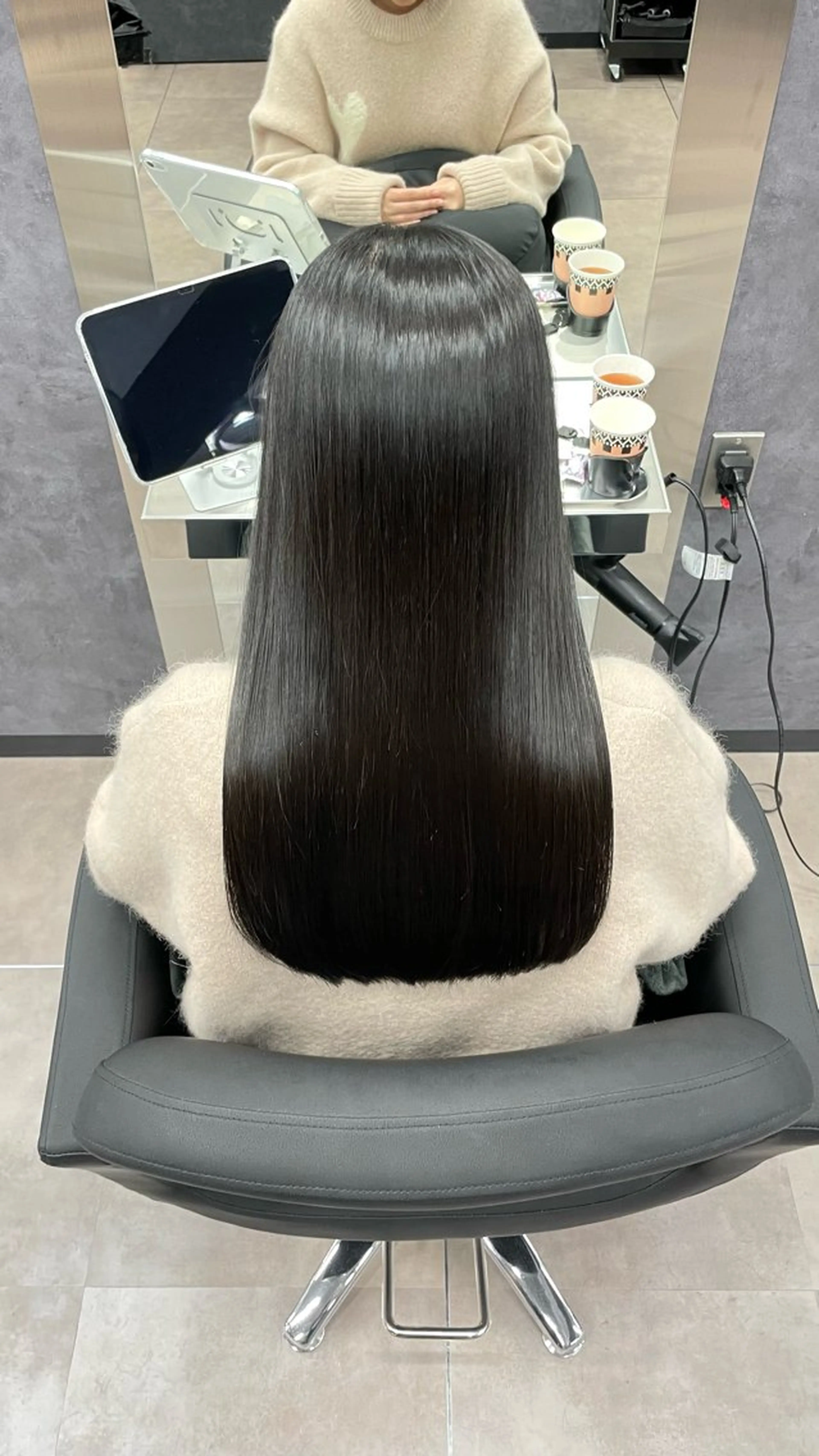 ロング カット ヘアカラー トリートメント CYNTHIADUE 店長｜ IRISUのヘアスタイル