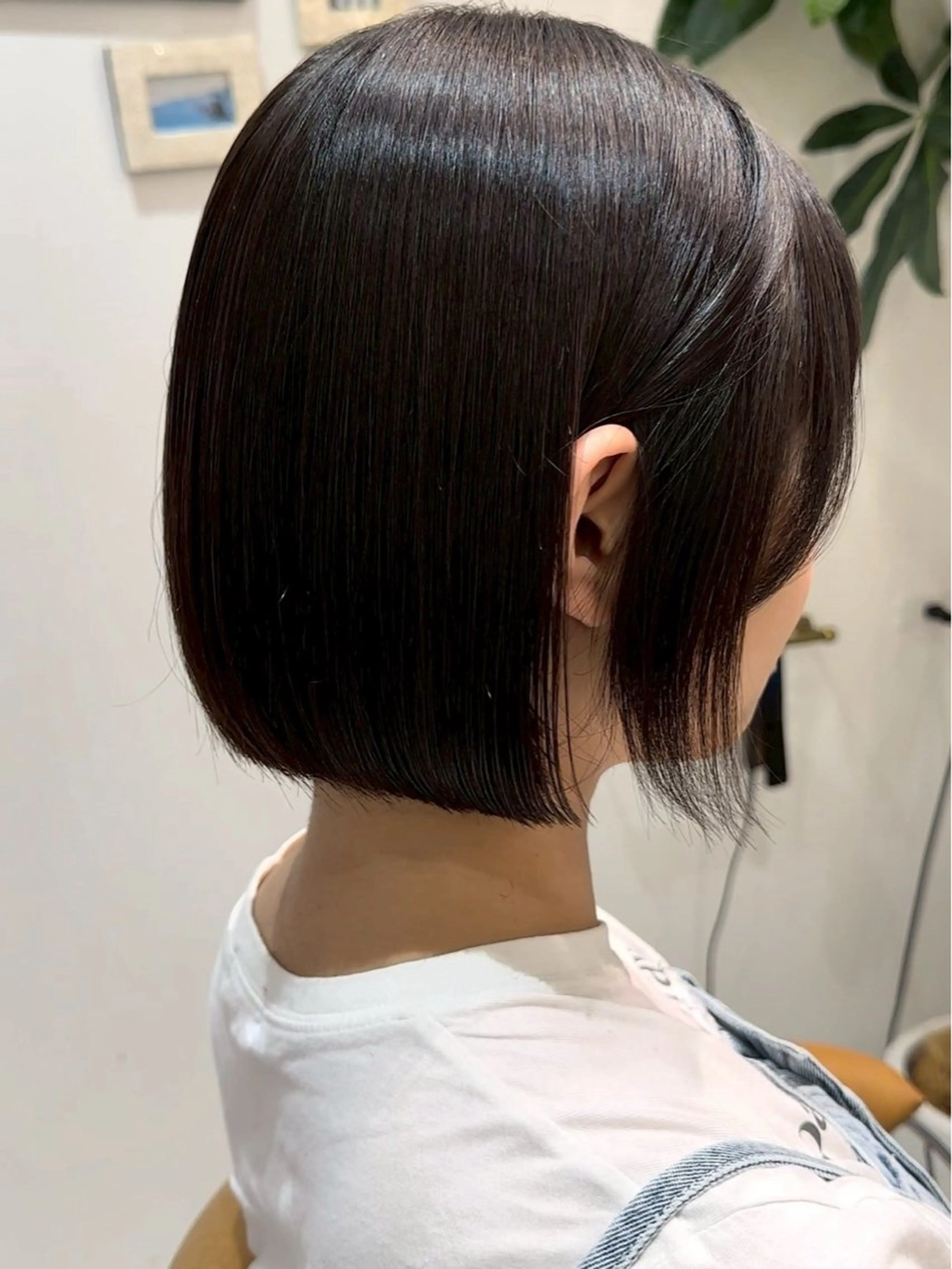 ミディアム カット ヘアカラー トリートメント レイヤー/艶髪/ボブ /くびれ/伊藤　勇司のヘアスタイル