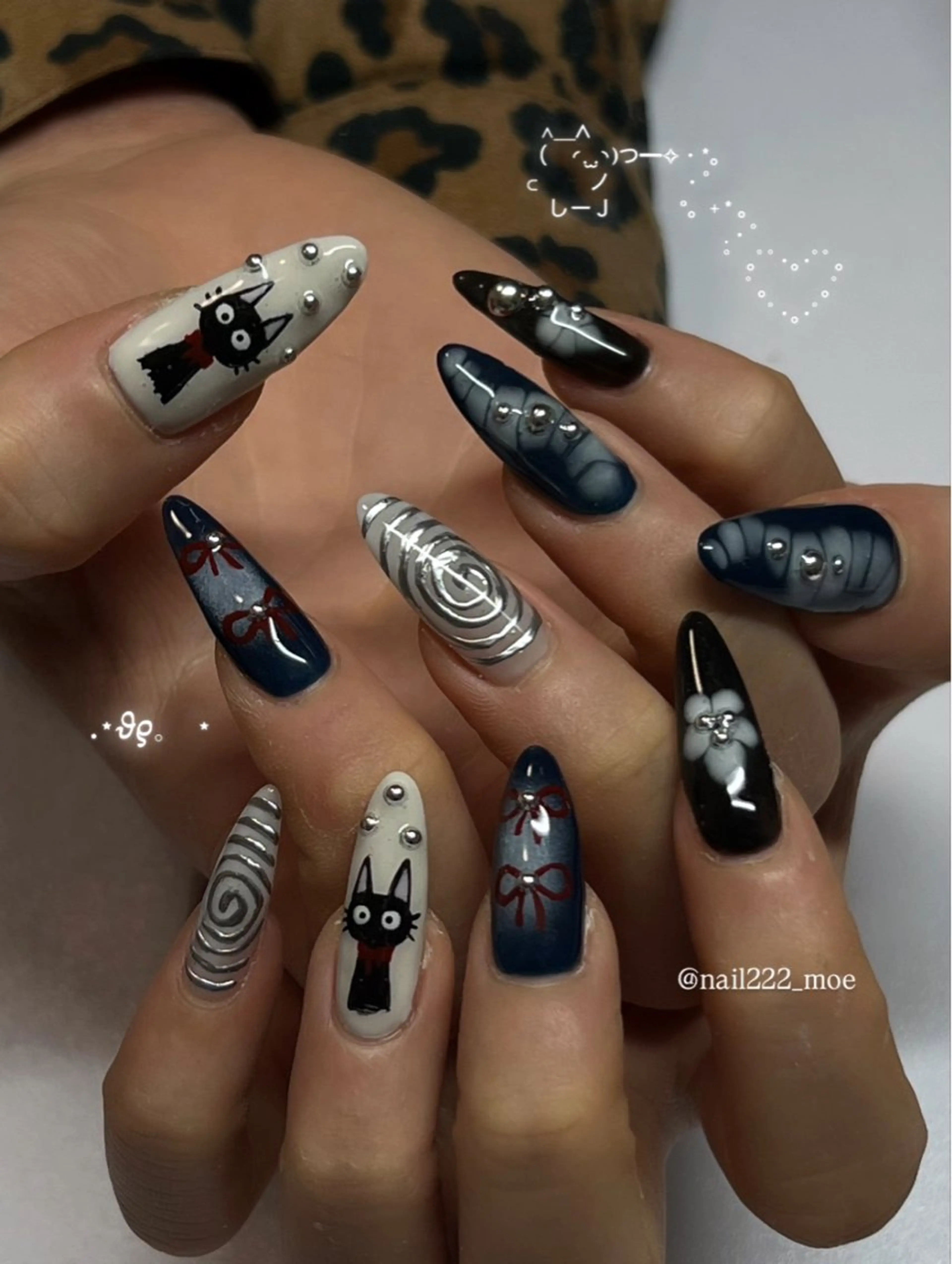 ネイル 韓国ネイル ワンホンネイル ハンドネイル ⟡.*222⋰˚☆ MöEのネイルデザイン