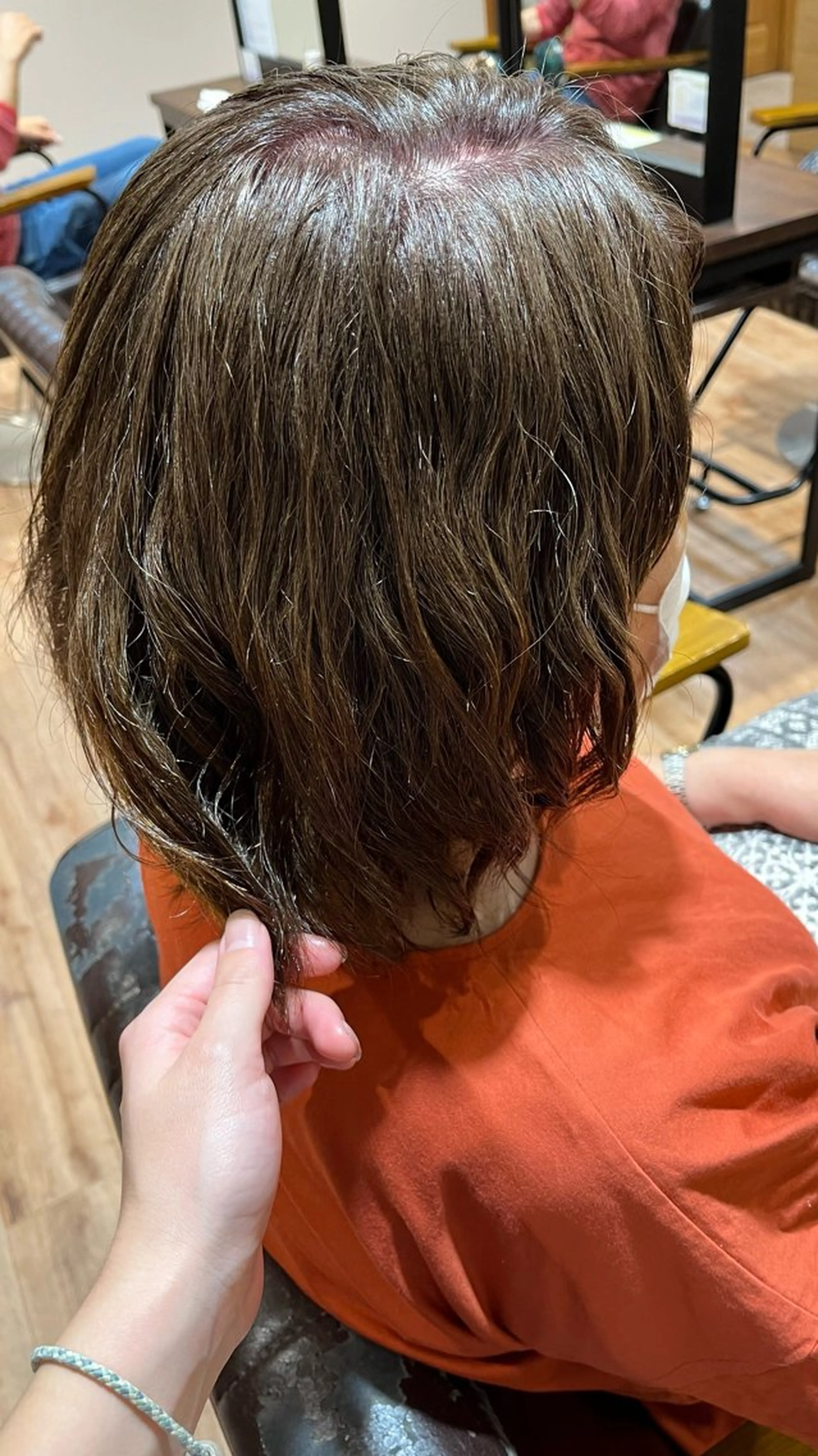 ミディアム ミディアムパーマ 後輩のモデル募集中/ 関根舞桜のヘアスタイル