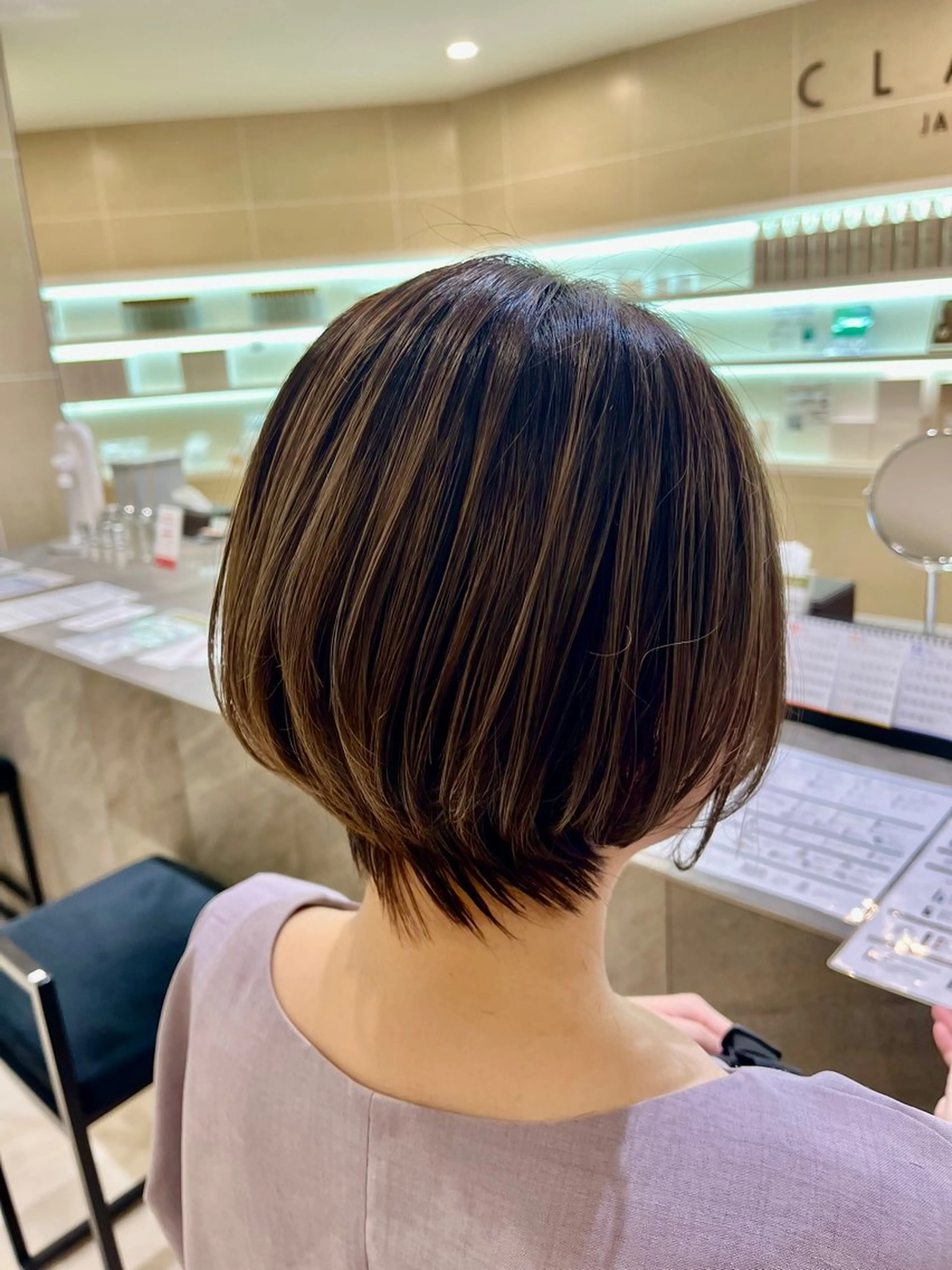 【大人女性♪】リタッチカラー＋カット＋髪質改善トリートメント¥6,000の写真