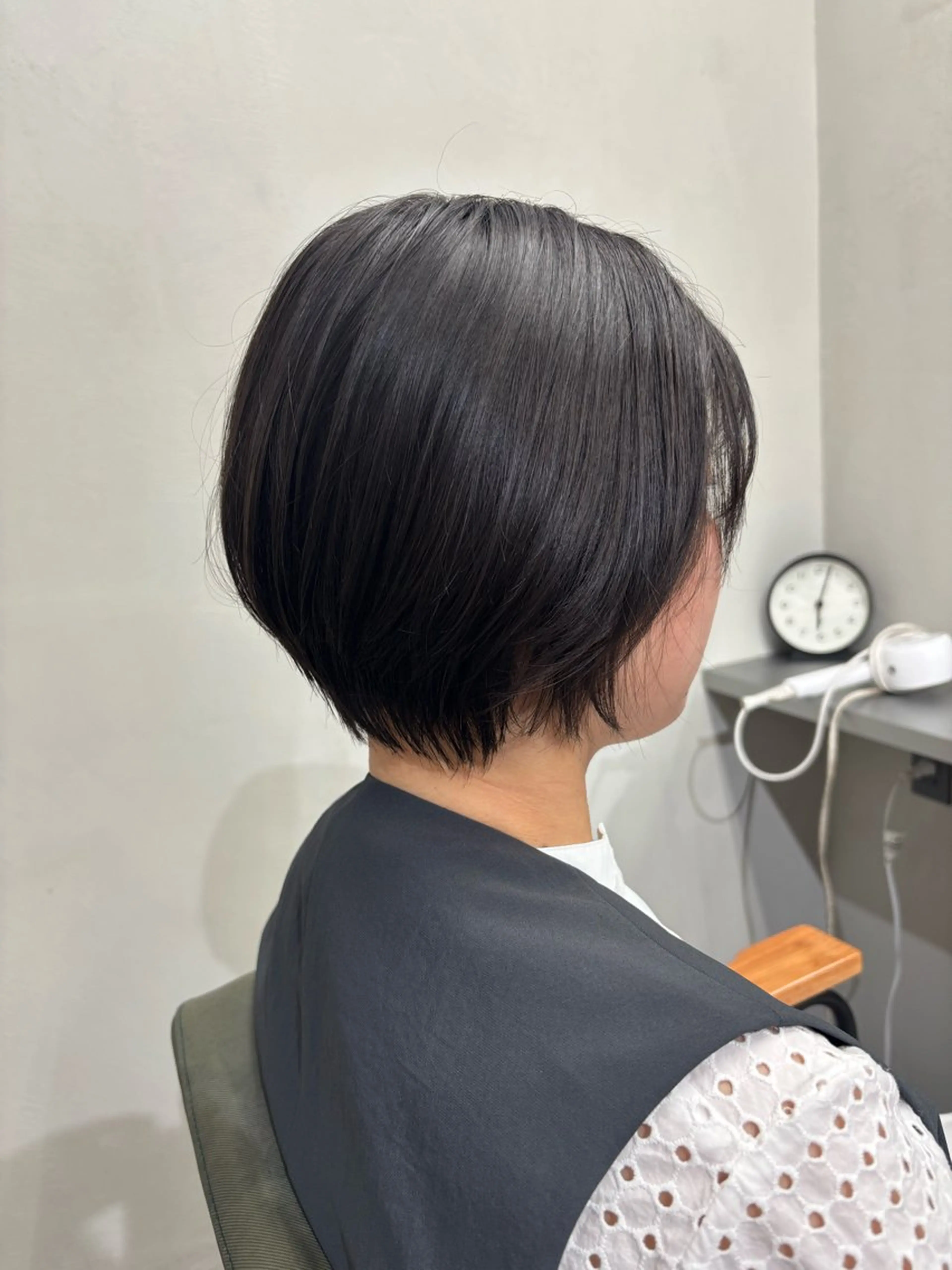 ショート 丸みショート ショートヘア nico麻生　長谷川 裕月のヘアスタイル