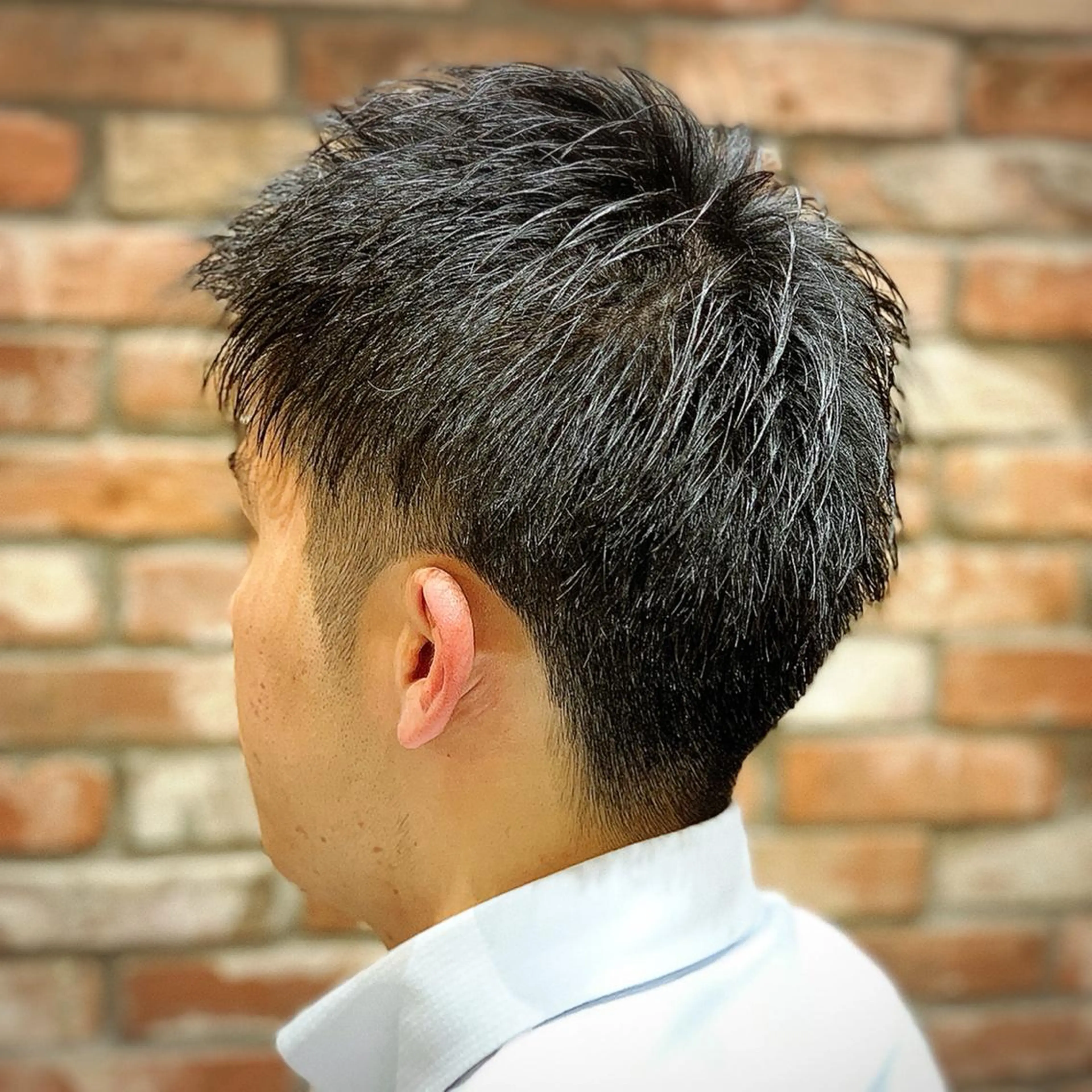 ショート メンズ HIROGINZAプレミアムバーバー赤坂店所属・田中 千恩のヘアスタイル