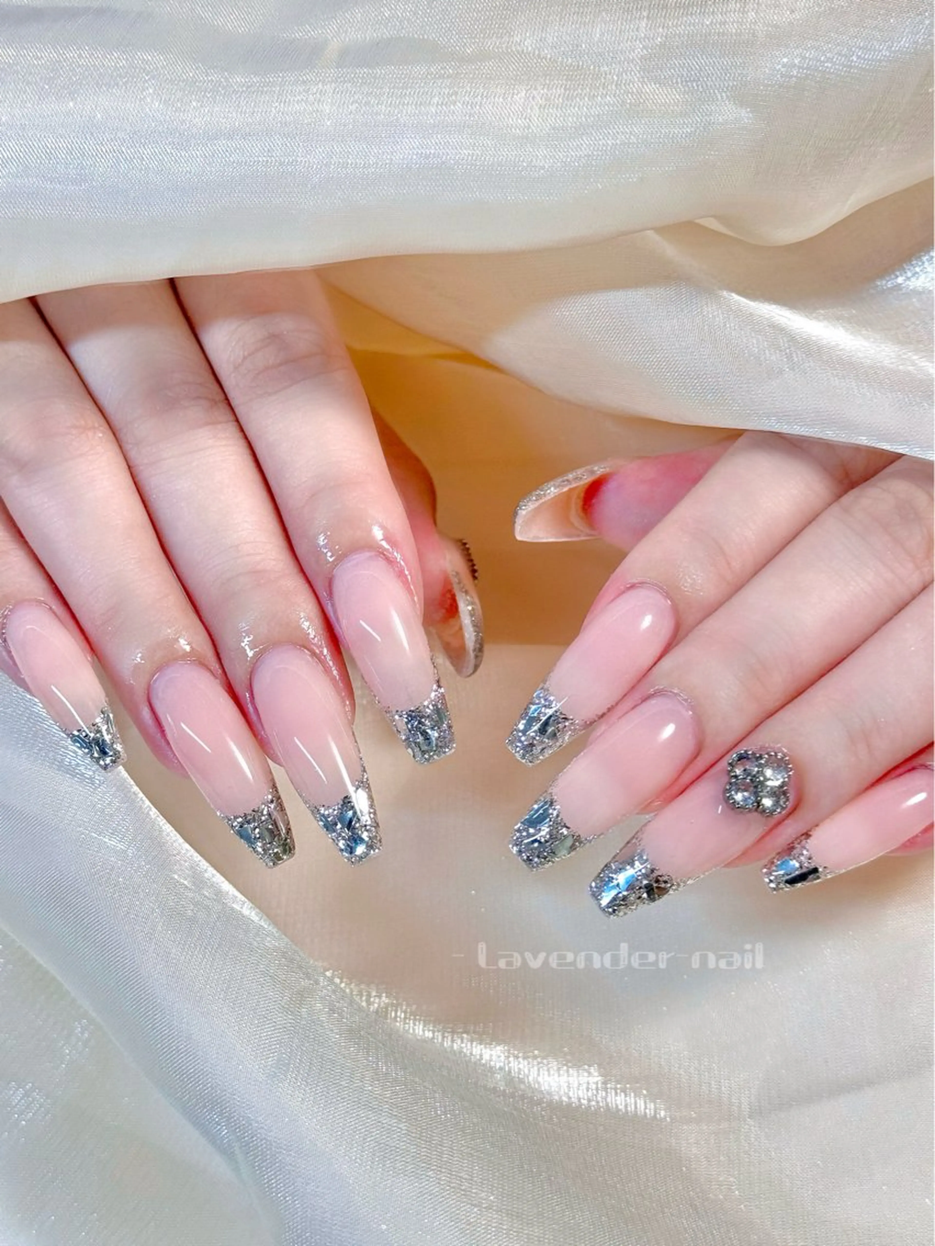 ネイル ハンドネイル Lavender nail·北18条のネイルデザイン