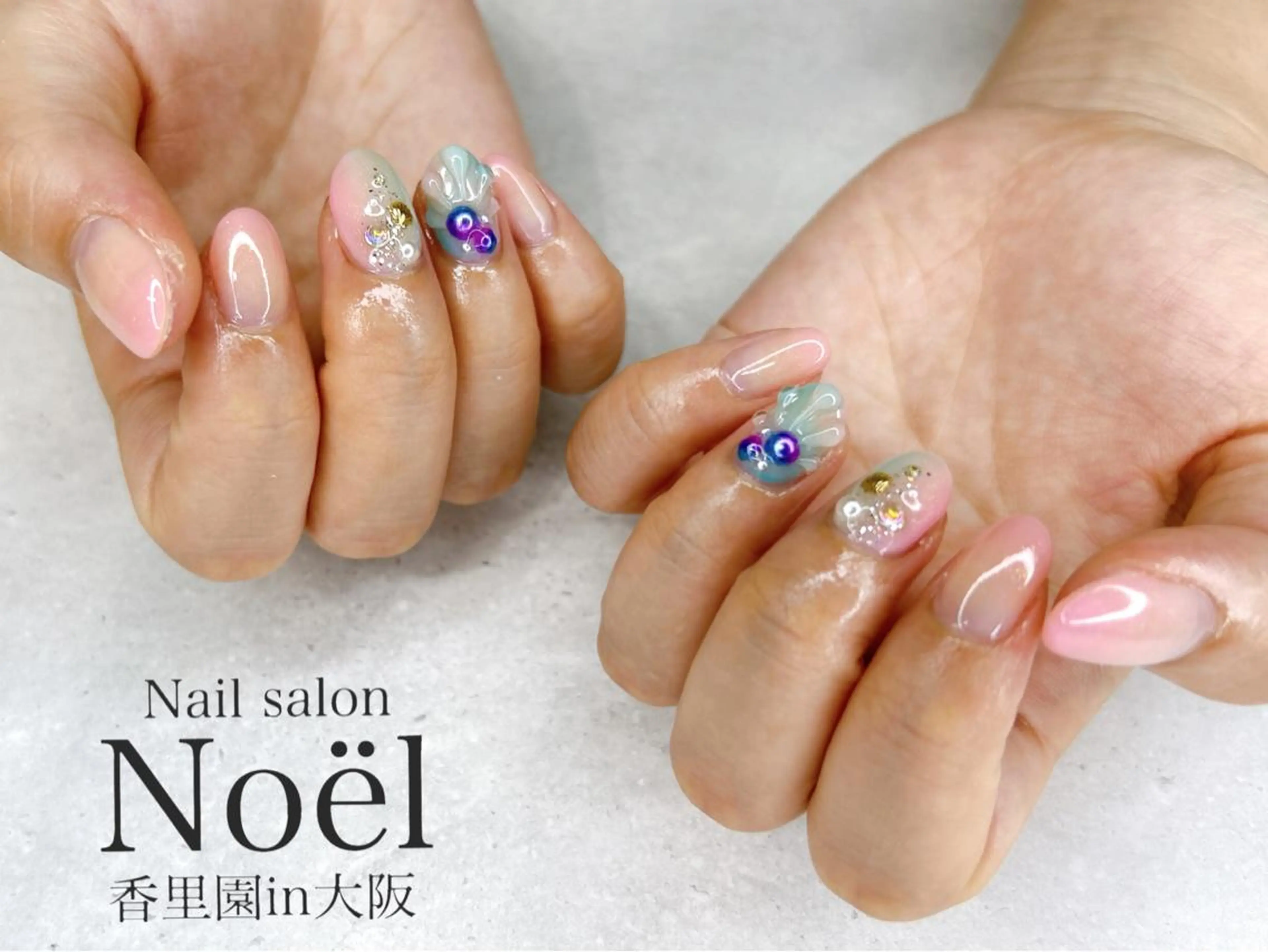 ネイル ハンドネイル もも 🍑のネイルデザイン