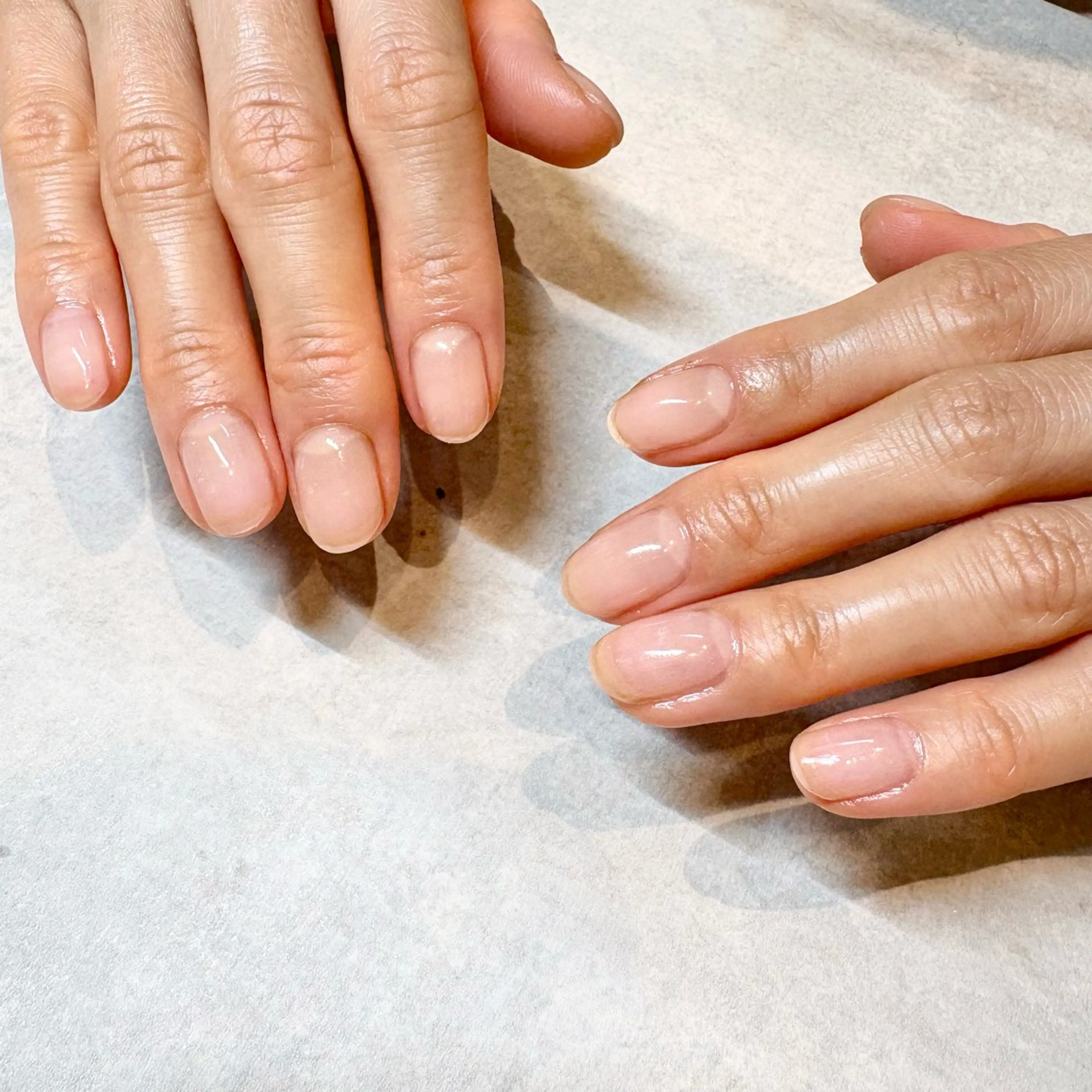 ネイル クリアネイル ぷっくりネイル ハンドネイル salonmadre Rikacoのネイルデザイン