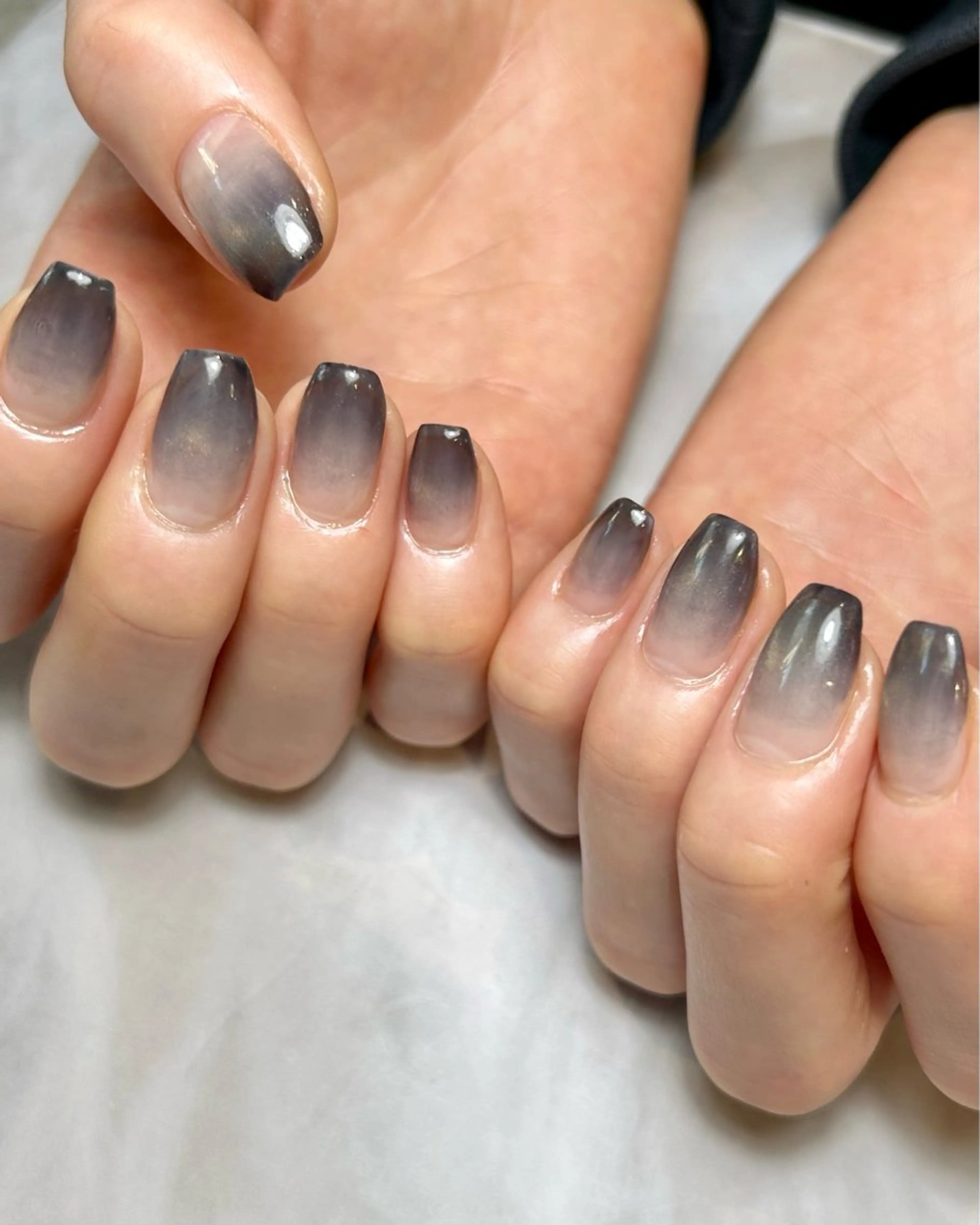 ネイル ネイビー ハンドネイル Reflection marikoのネイルデザイン