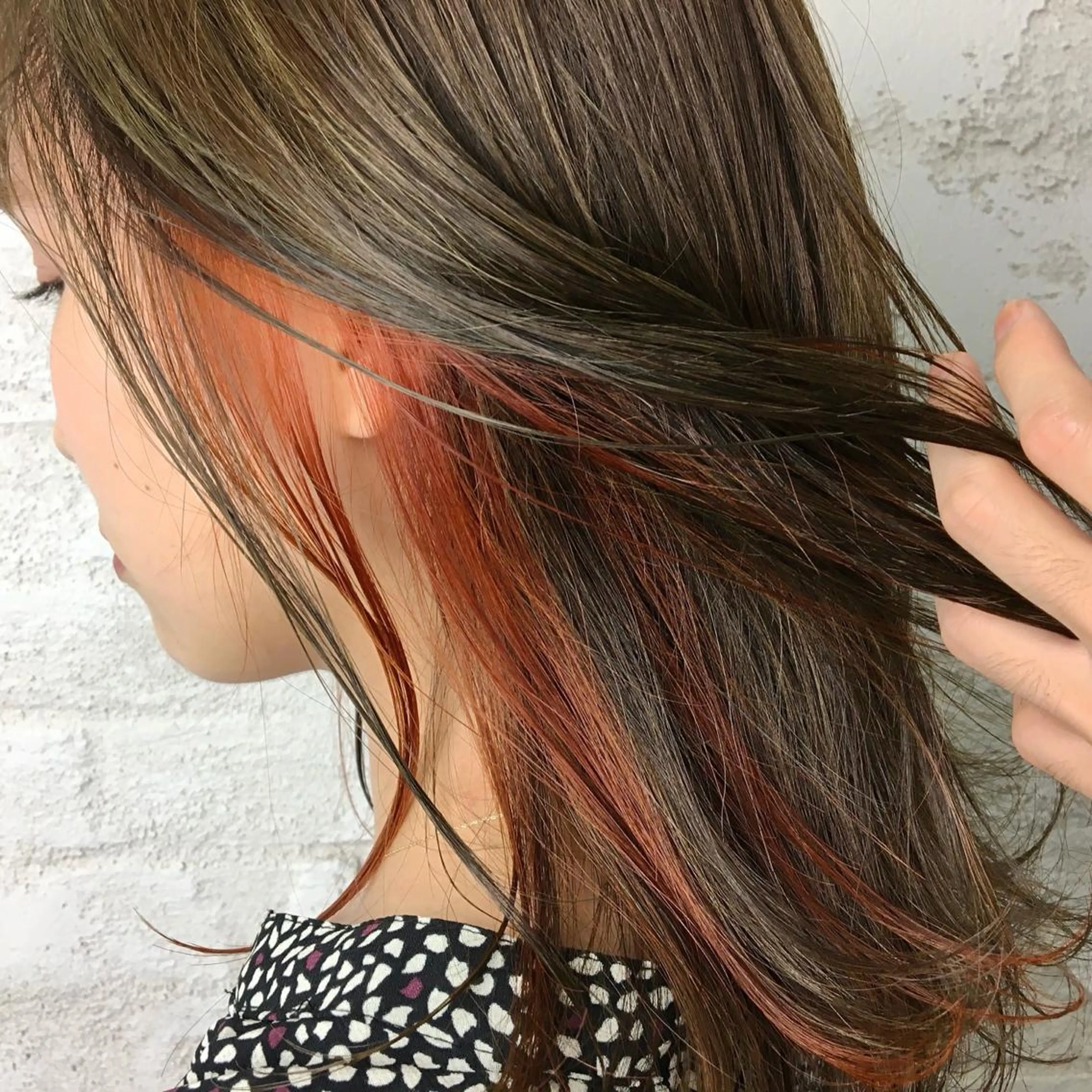 ロング カラー ヘアアレンジ 【池袋/スパイキー ショート】ⓝⓘⓜⓤのヘアスタイル