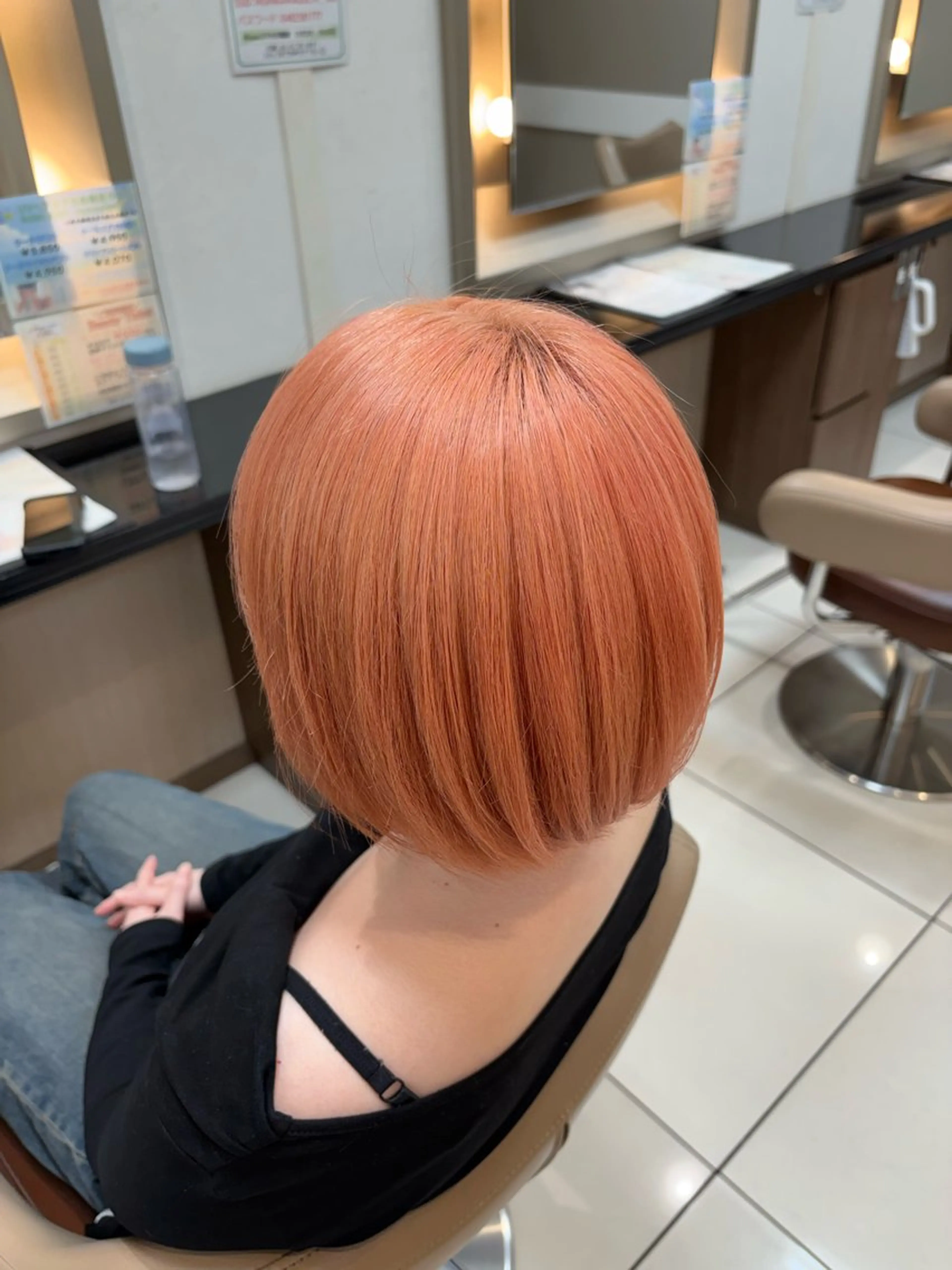 ショート ヘアカラー 韓国ヘア/ブリーチ 🇰🇷✨️kokiのヘアスタイル