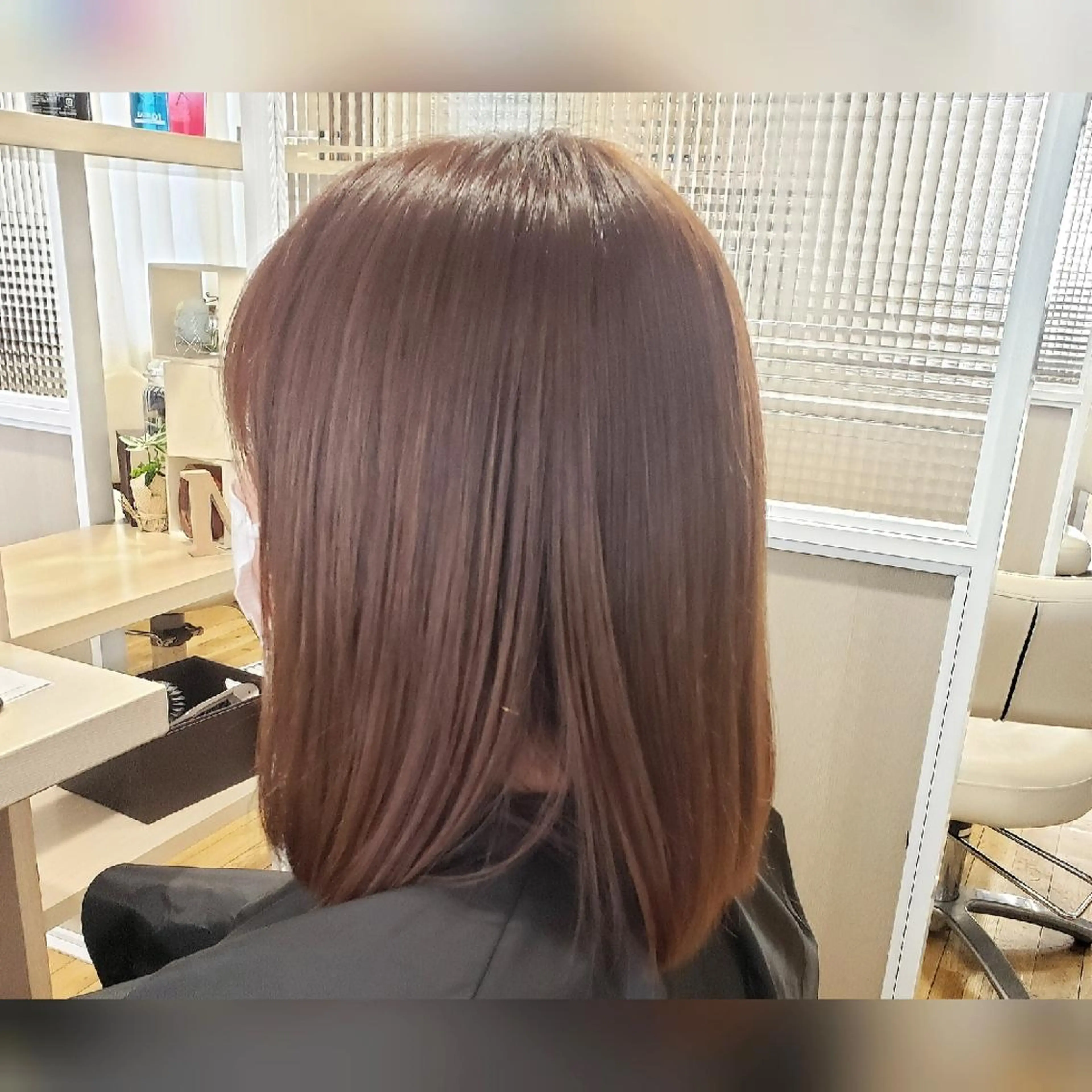 【高濃度水素カラー】+【シルクトリートメント】の写真