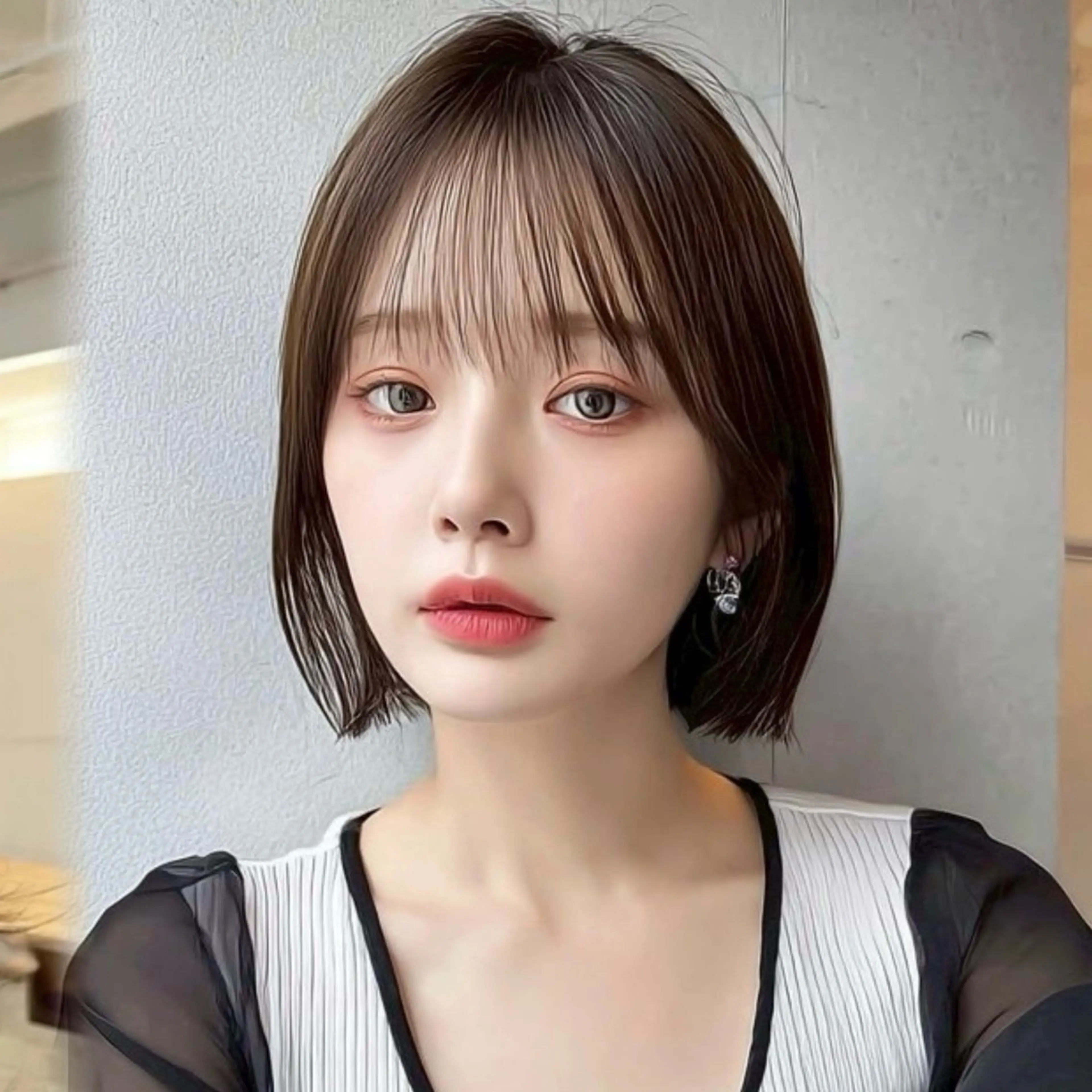 【韓国風ボブカット🌷✨】の写真