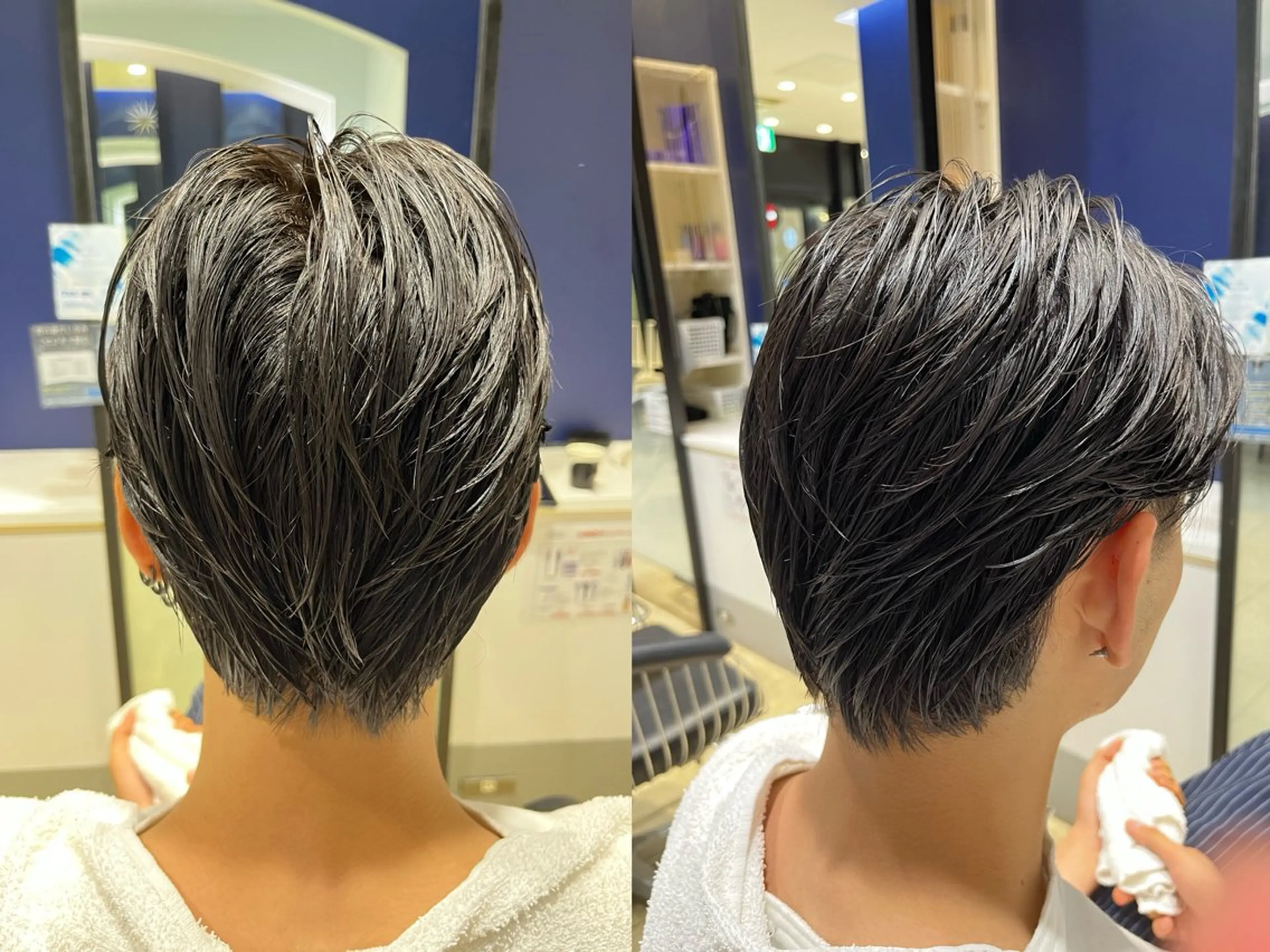 メンズ 山田 心愛のヘアスタイル