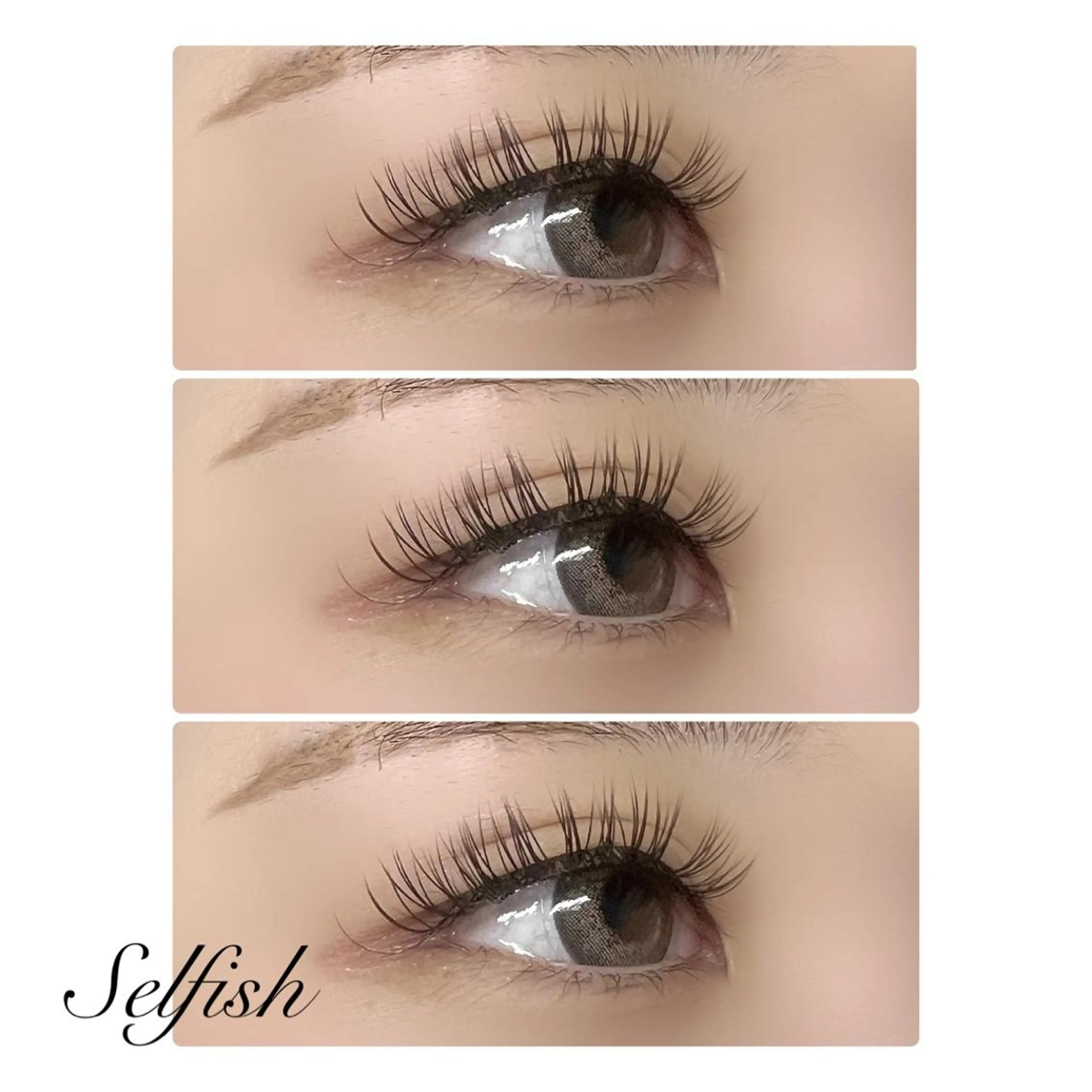 マツエク・マツパ 付け放題 フラットラッシュ eyelashsalonSelfish所属・. Selfishのマツエク・マツパデザイン