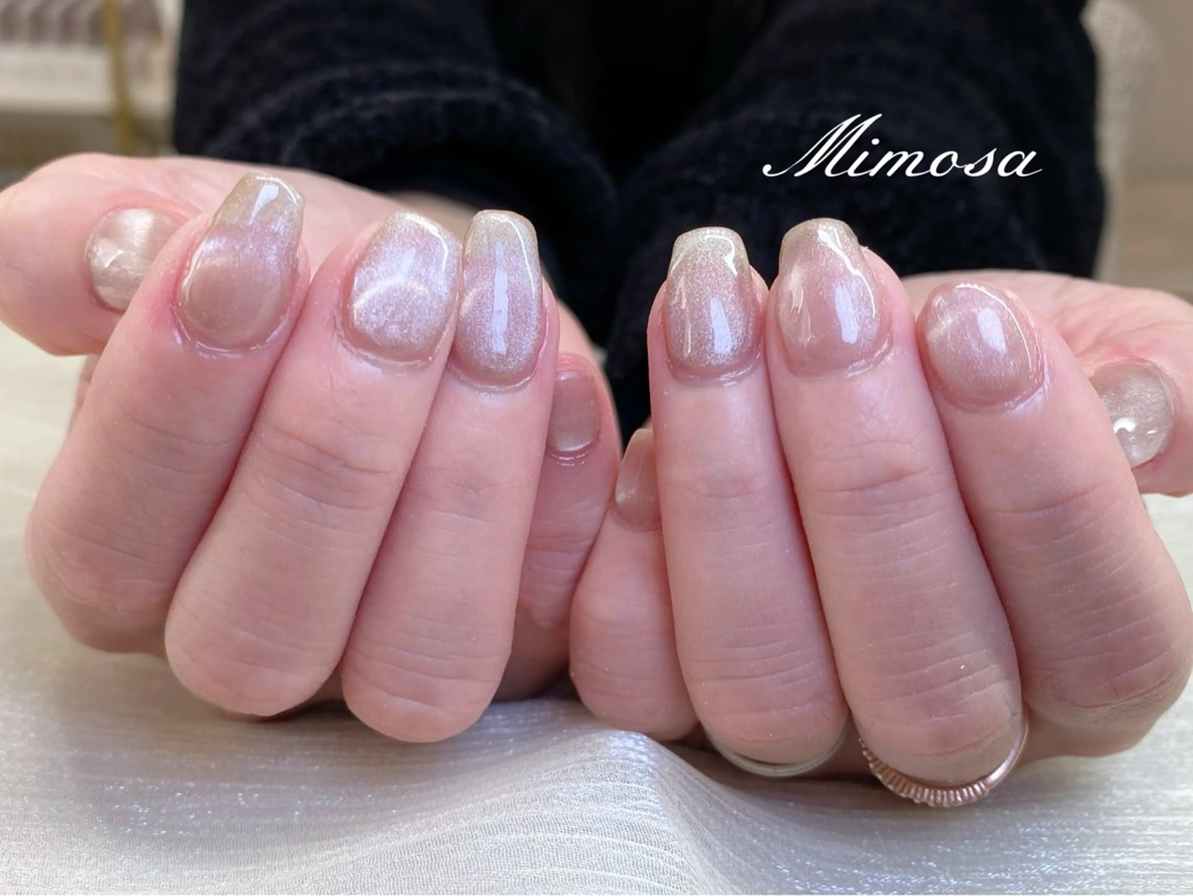 ネイル ハンドネイル 💛Mimosa💛 吉祥寺のネイルデザイン