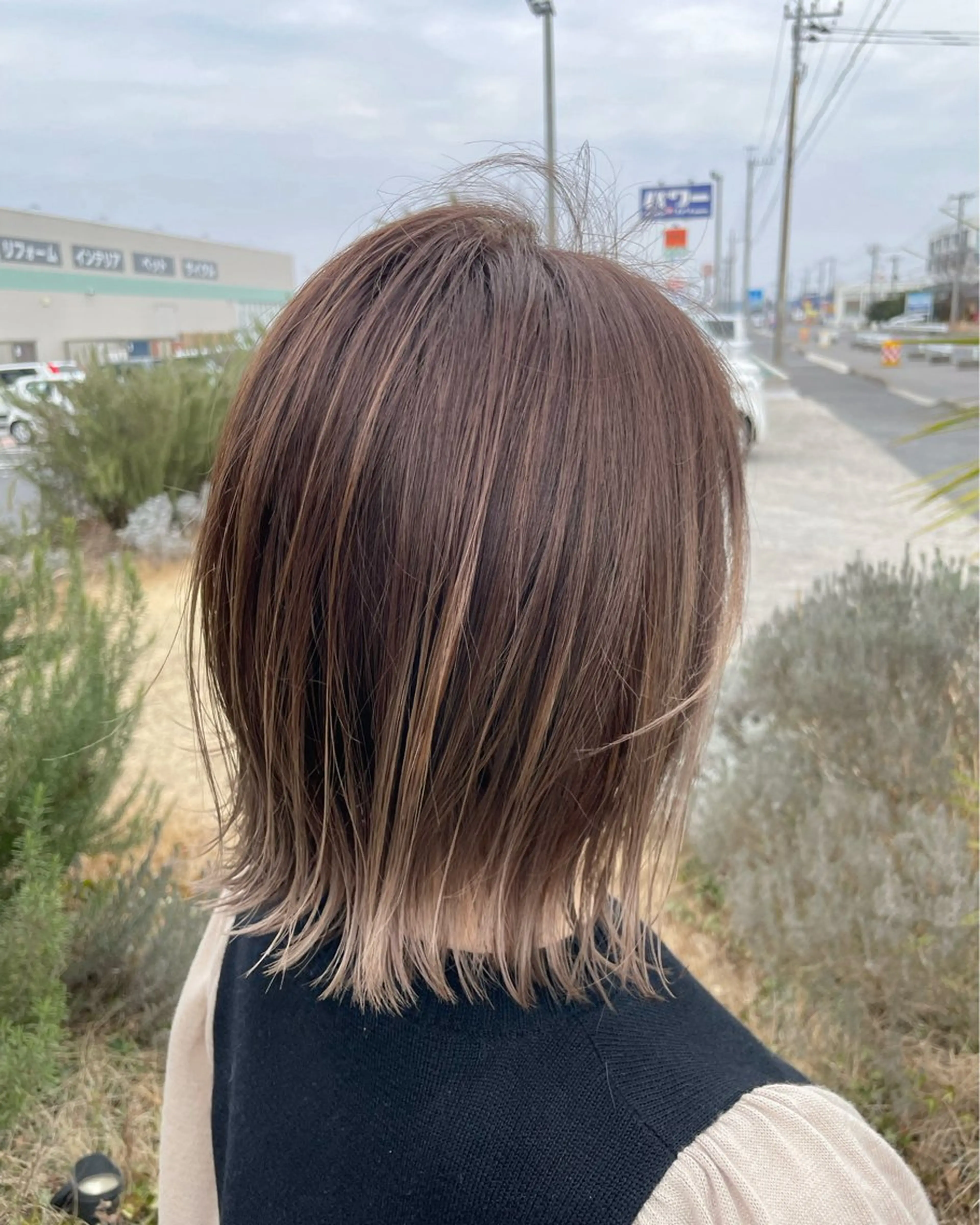 ショート カラー ハイトーン/骨格矯正 カット/HARU✂️のヘアスタイル