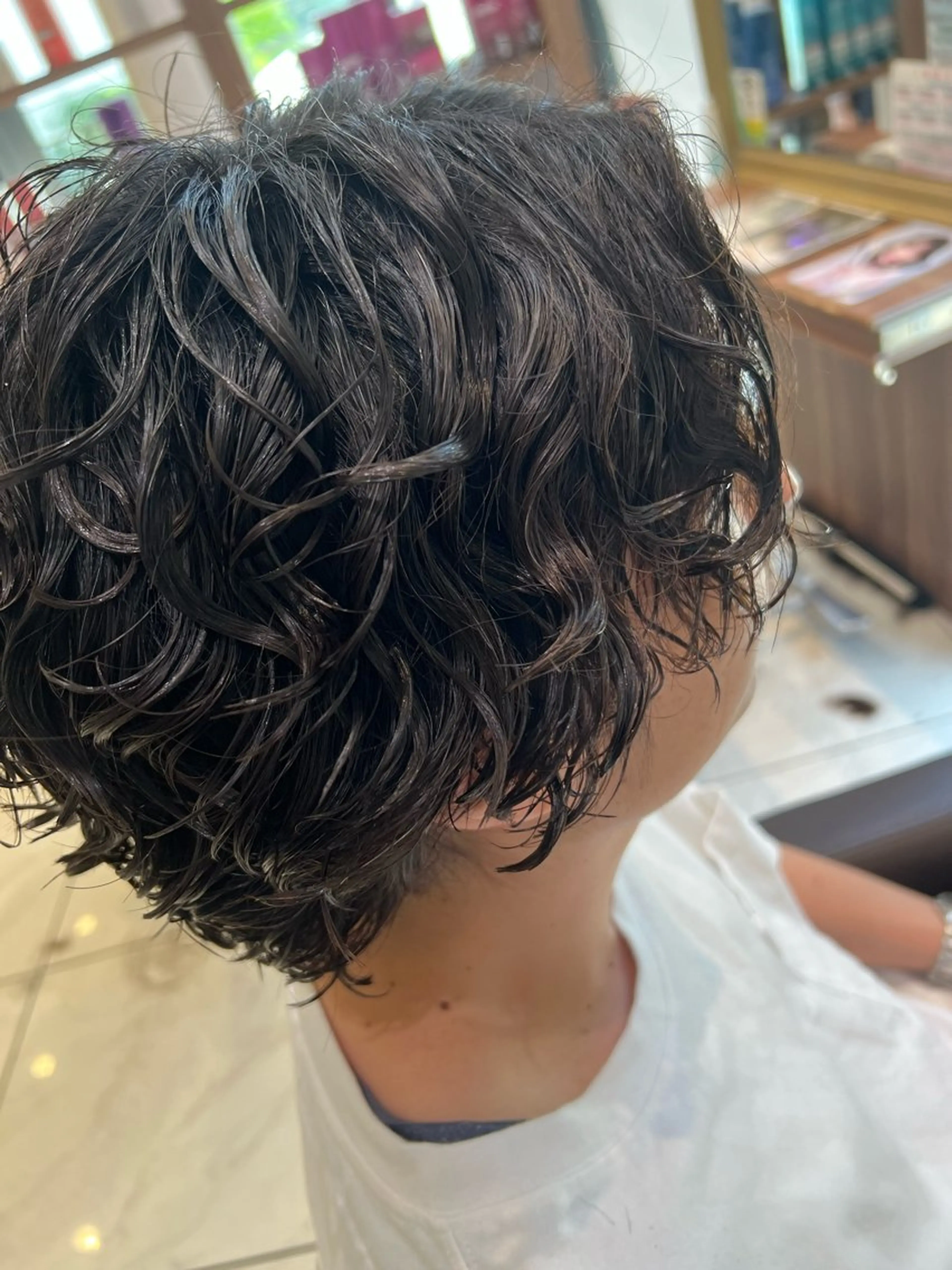 ミディアム カット パーマ 🖤Ash川越店🖤 井上 諒哉のヘアスタイル
