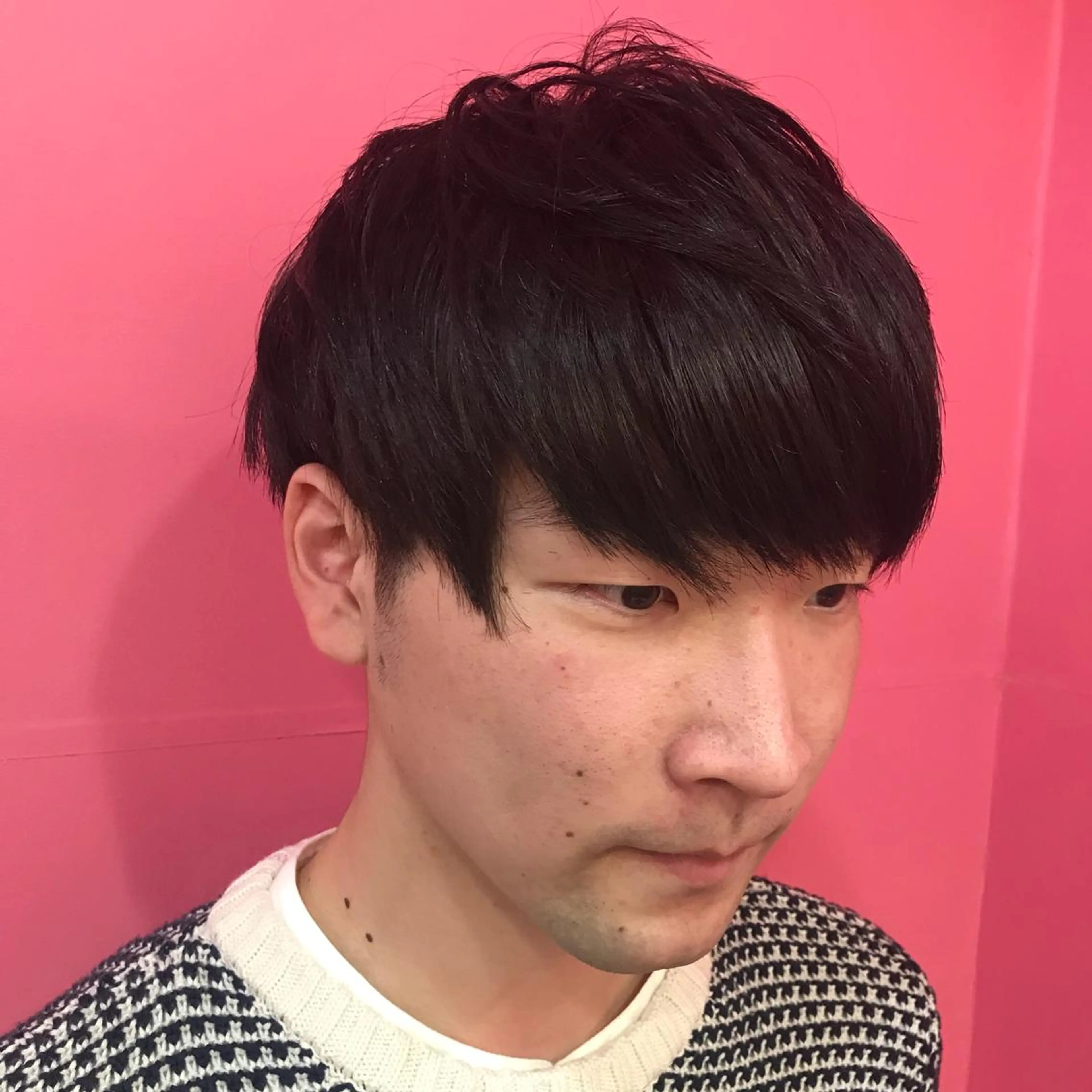 ショート カラー メンズ マッシュ Vir by browのヘアスタイル