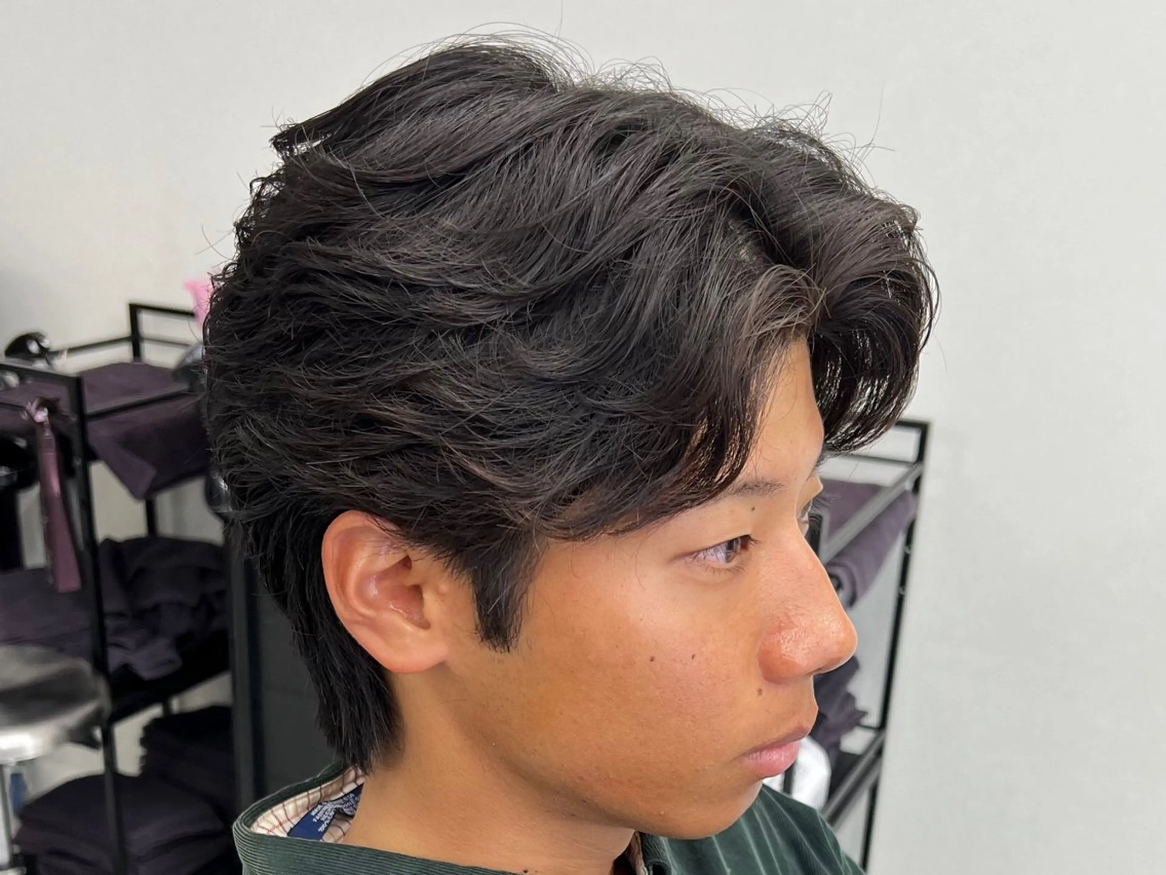 ショート パーマ メンズ カット パーマ ヘアセット 垢抜けメンズパーマ/ DAICHIのヘアスタイル