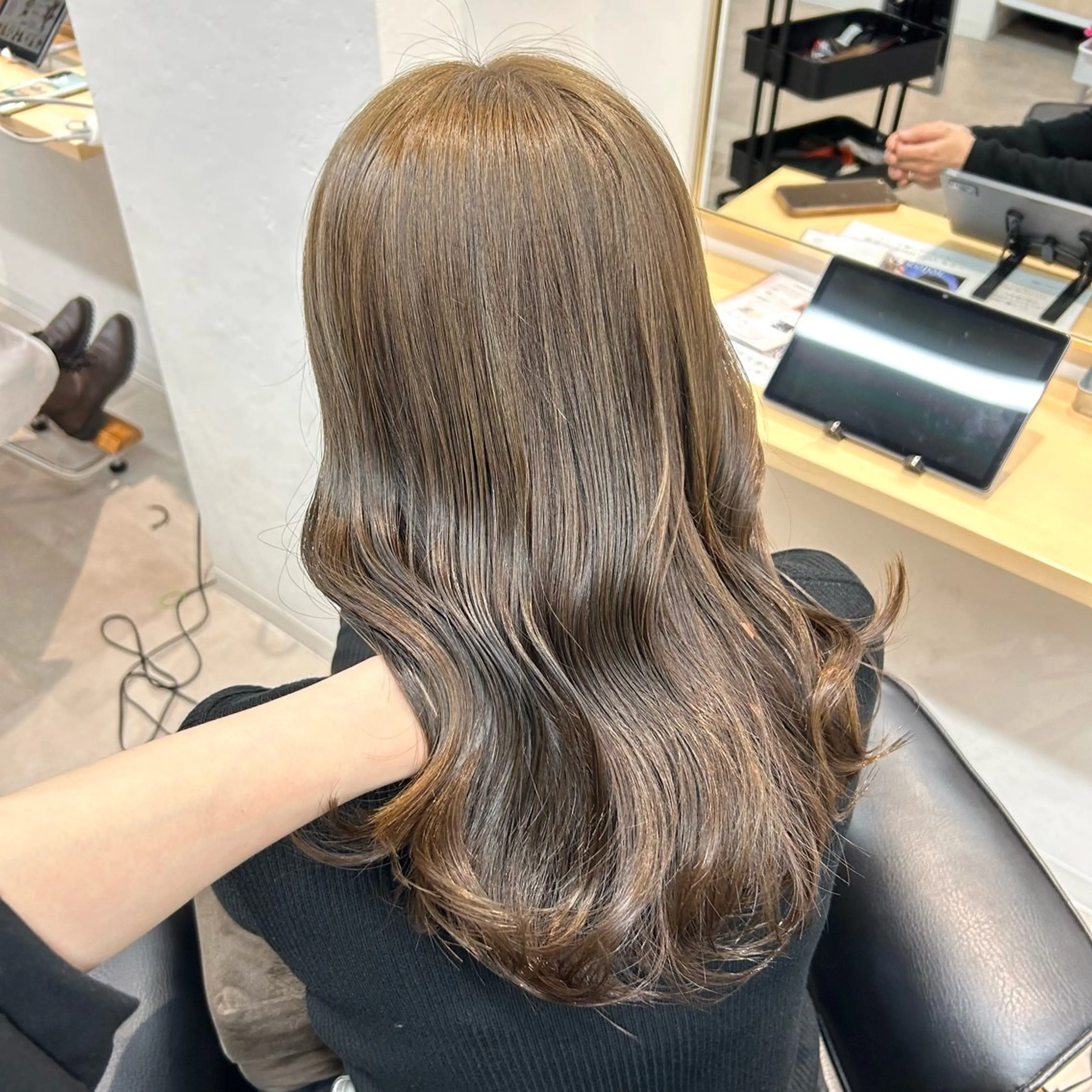 🩵リタッチカラー（白髪染めも◎）＋3ステップトリートメント🩵の写真