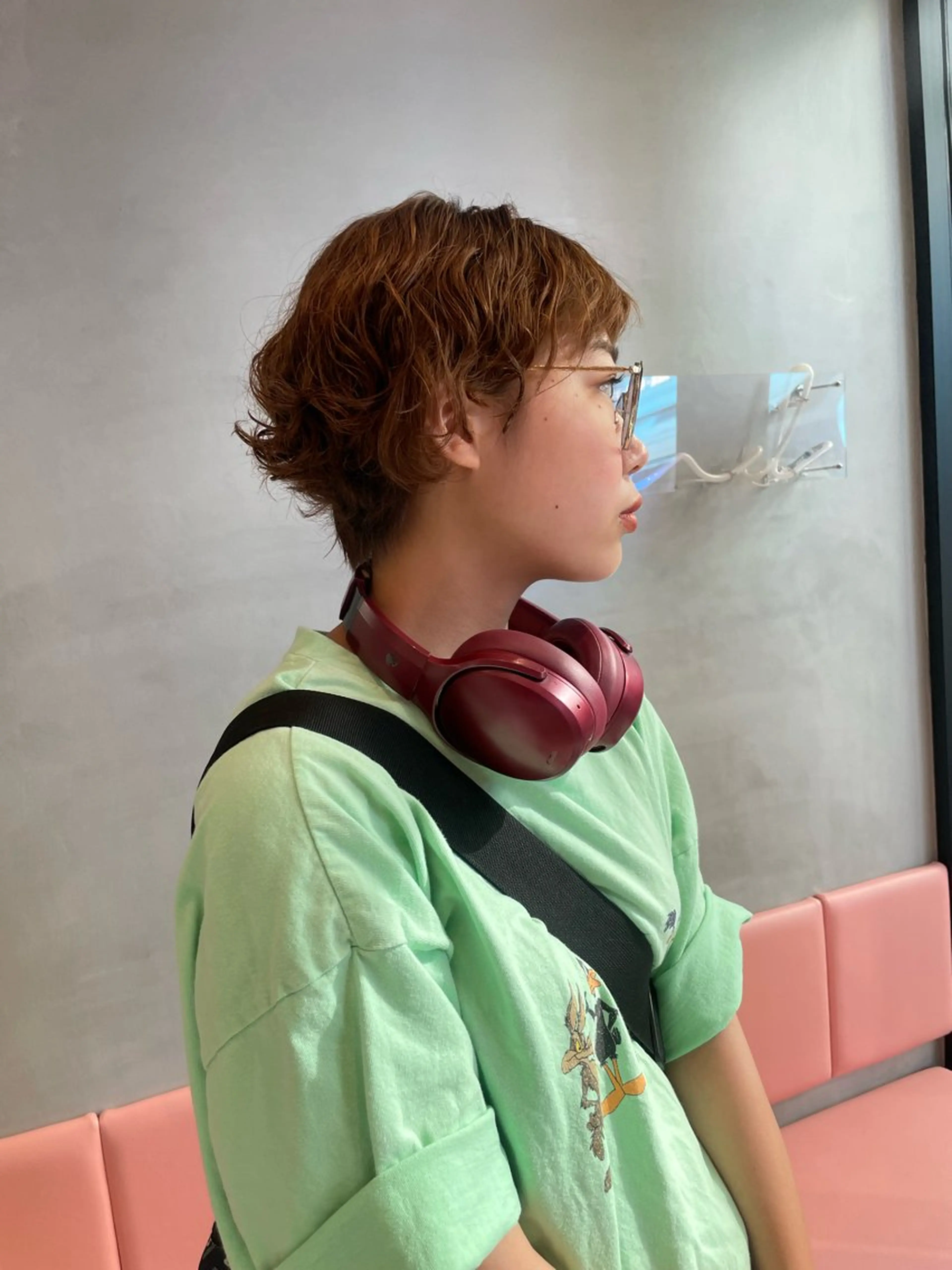 ショート Misaki /ボブ/縮毛矯正のヘアスタイル