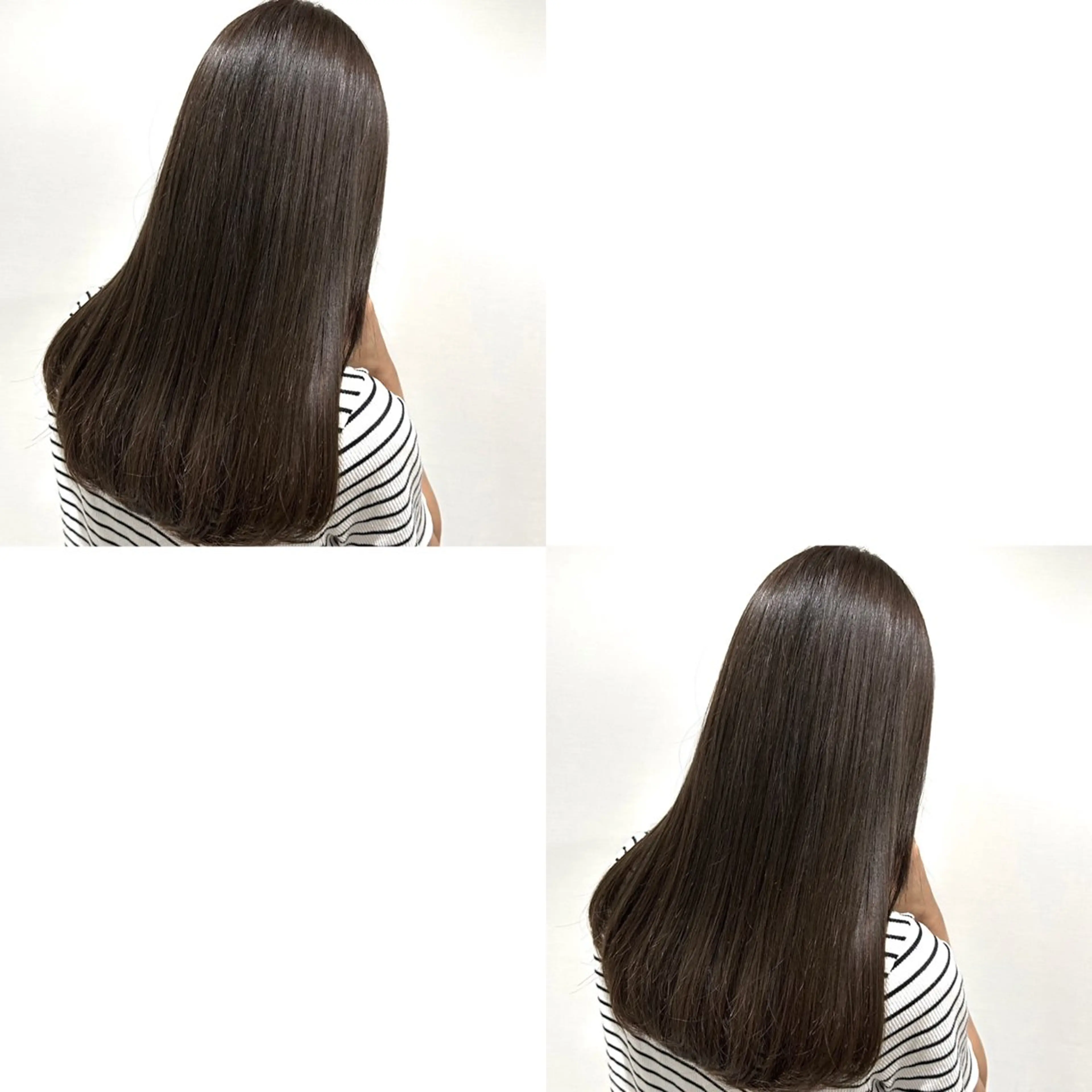 ロング カラー ヘアカラー トリートメント 青沼夏未/オリーブ/ 寒色カラーのヘアスタイル