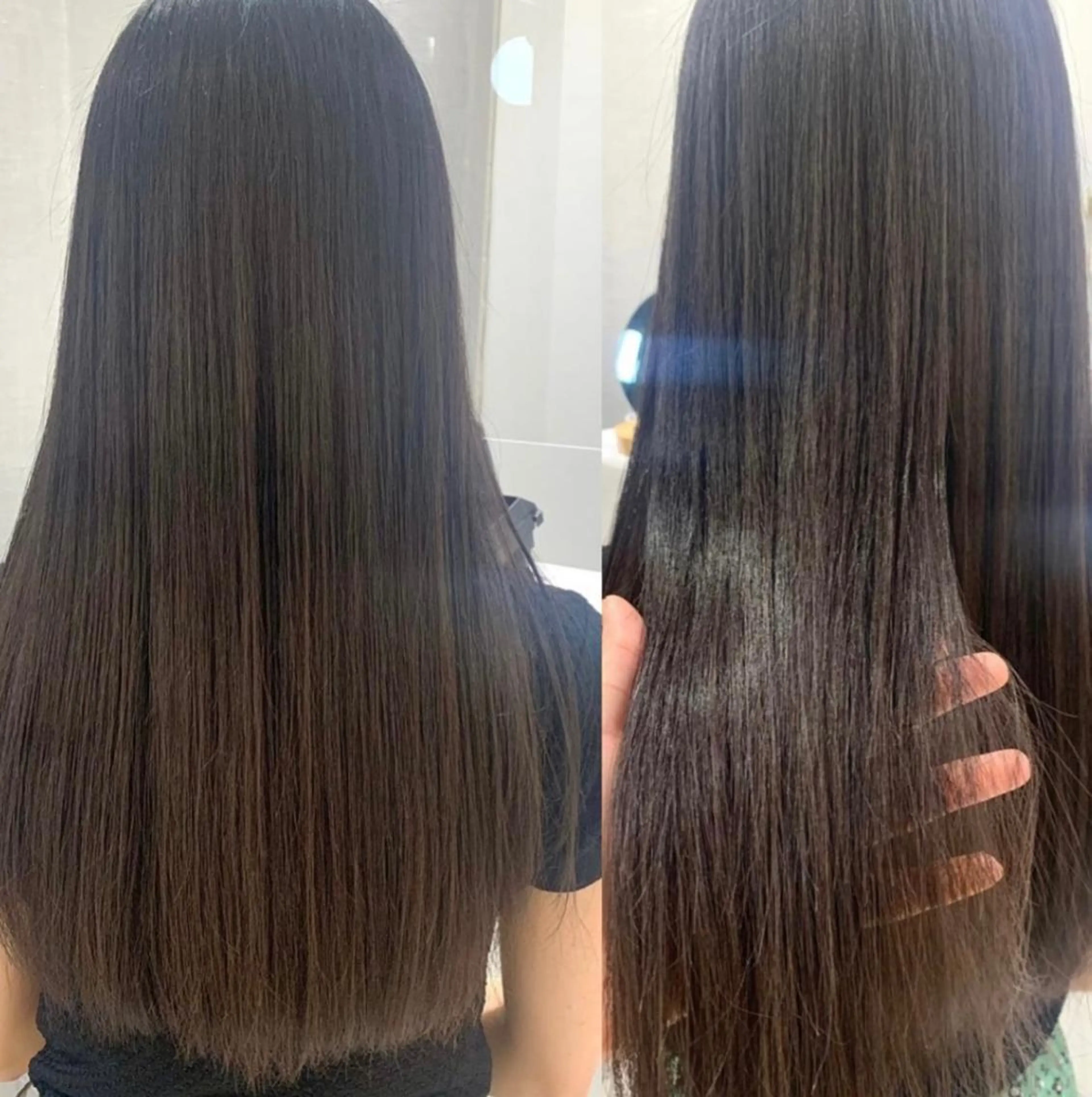 ロング 髪質改善 縮毛矯正 酸性ストレート カット 縮毛矯正 ボブ/美髪矯正 /佐藤　奈巳のヘアスタイル