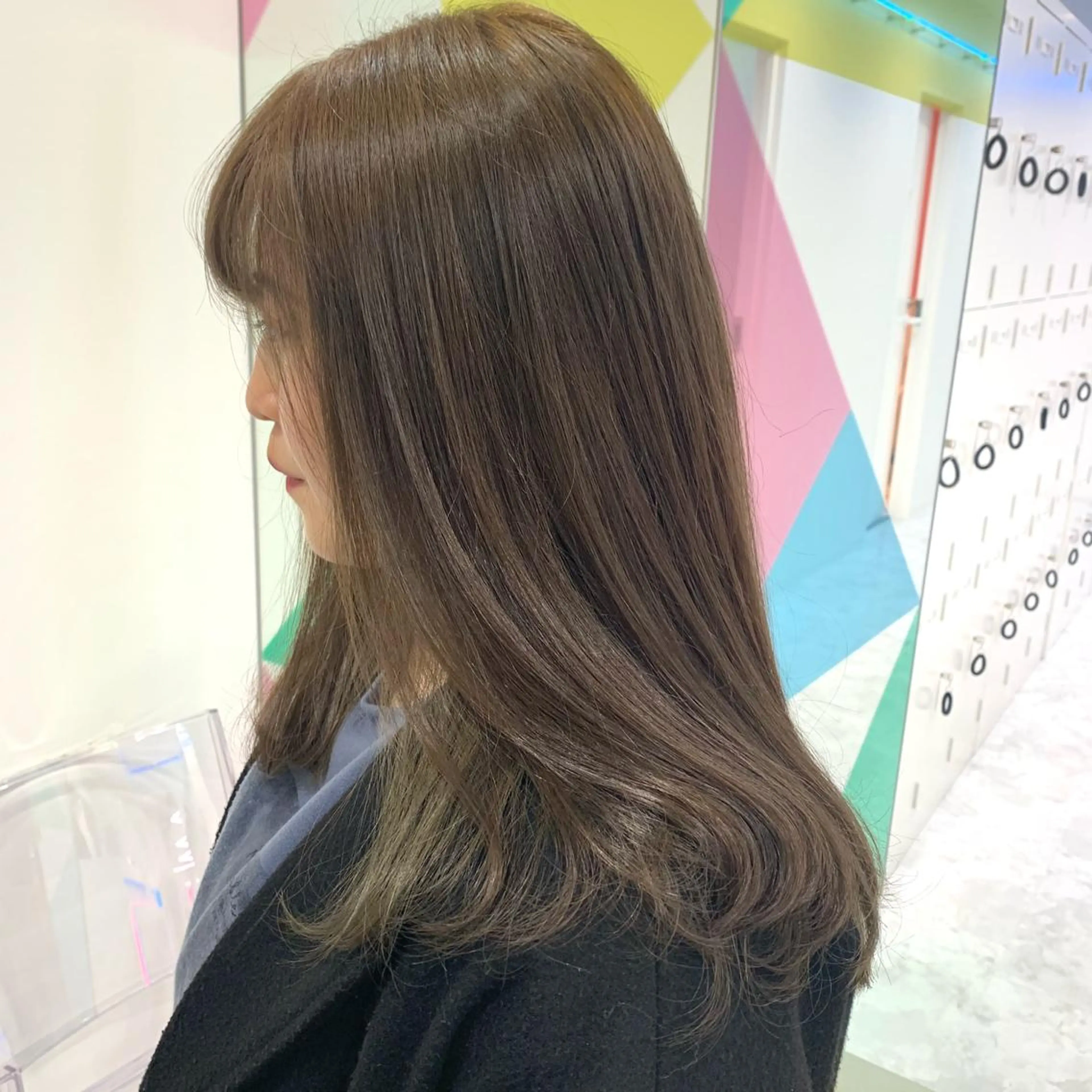 セミロング カラー ヘアアレンジ 完全💗マンツーマン marinのヘアスタイル