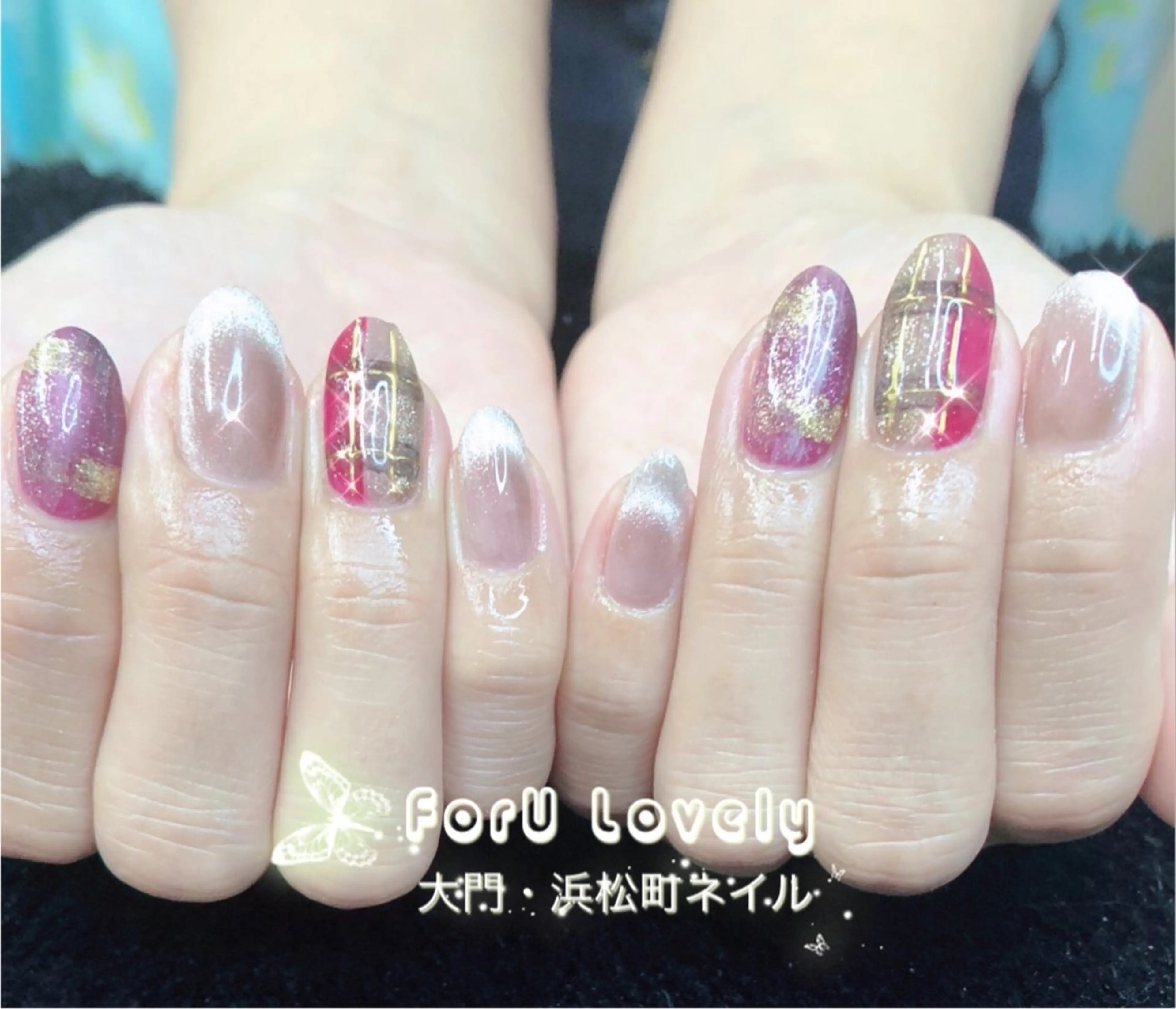 ネイル 長さ出し フレンチネイル ジェルネイル 韓国ネイル マグネットネイル ハンドネイル ハンドケア 大門浜松町 ネイルのネイルデザイン