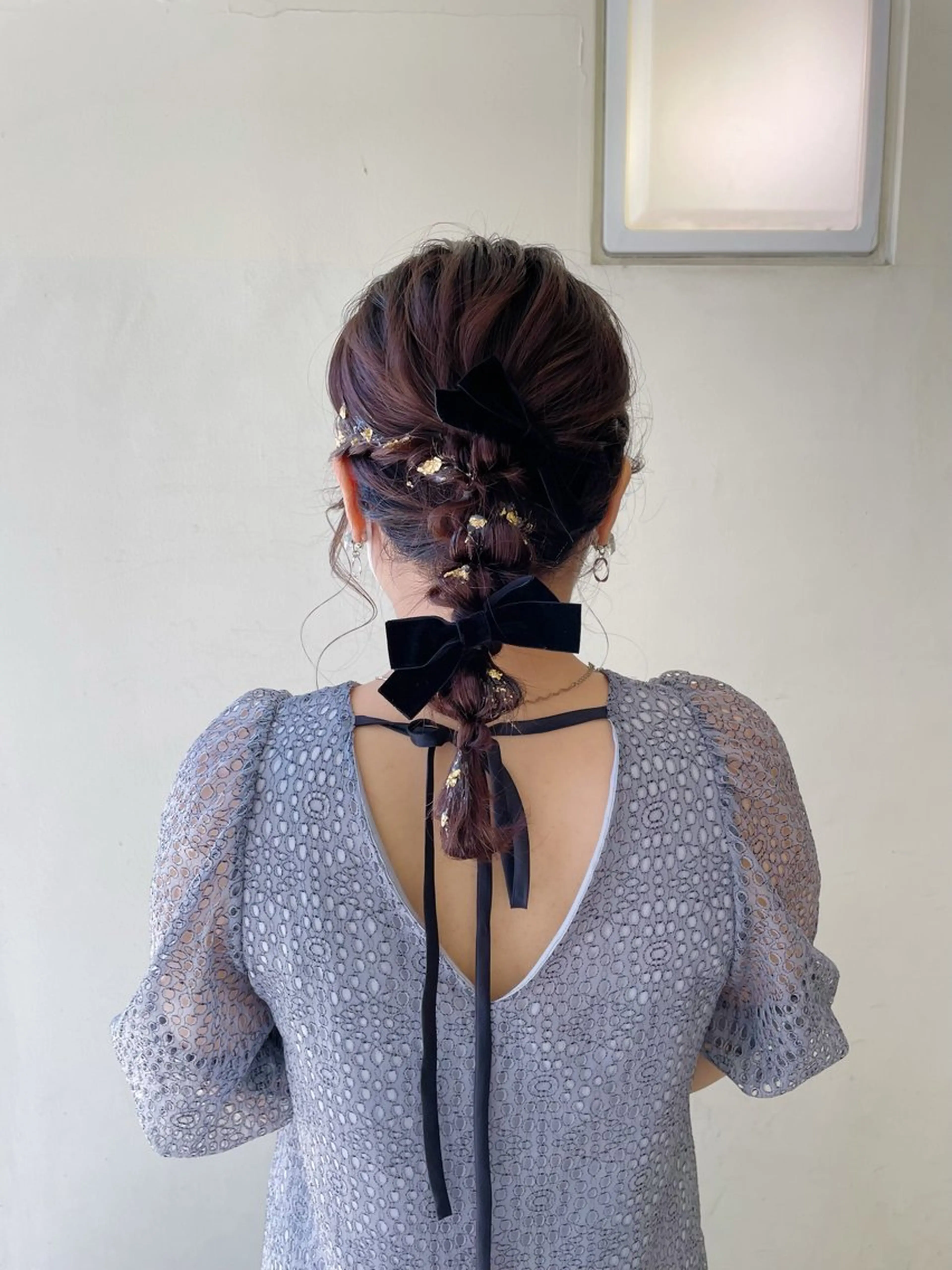 ミディアム ヘアアレンジ 中村 碧のヘアスタイル