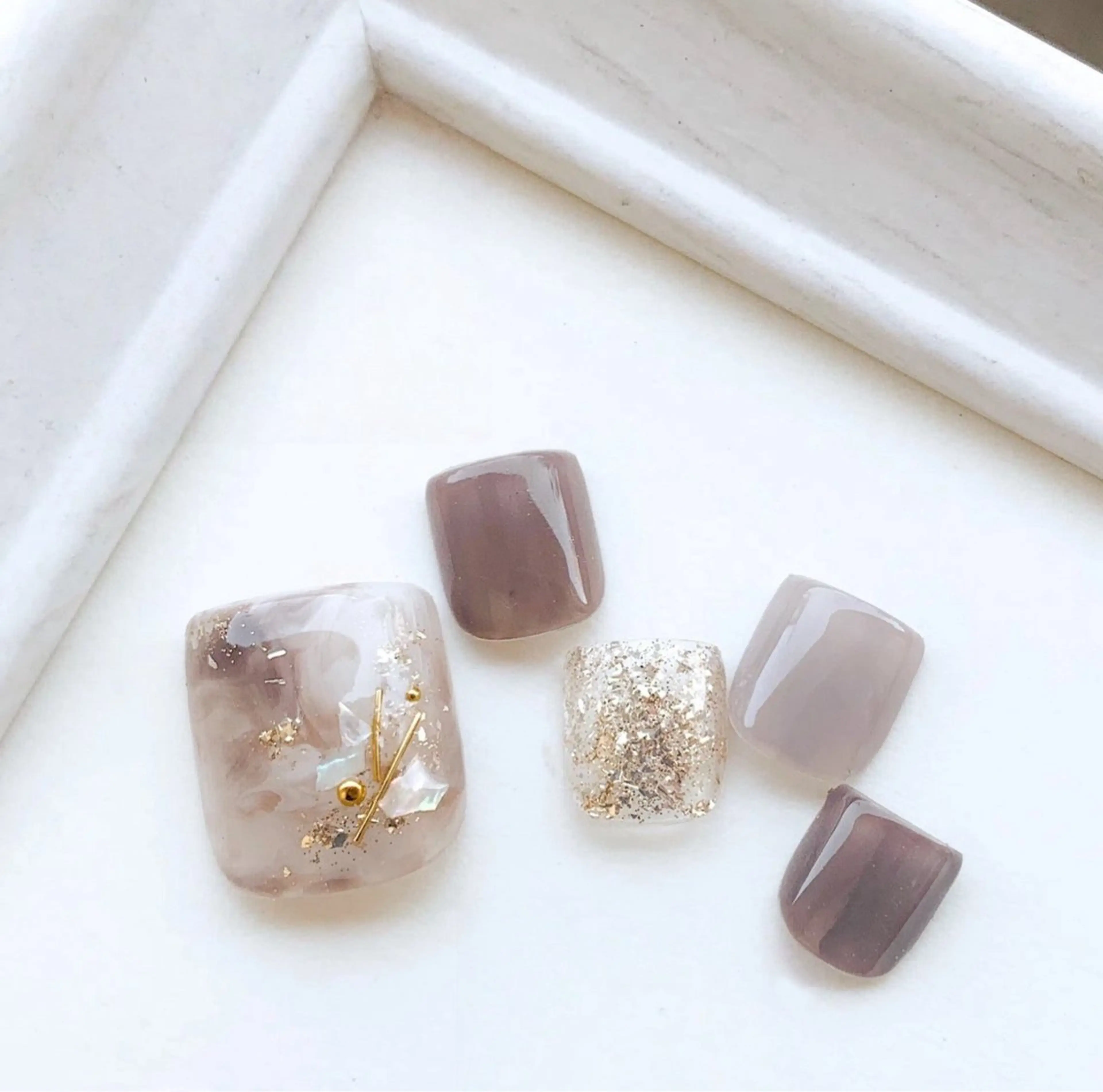 ネイル フットネイル 🍒✨萌 萌✨🍒のネイルデザイン