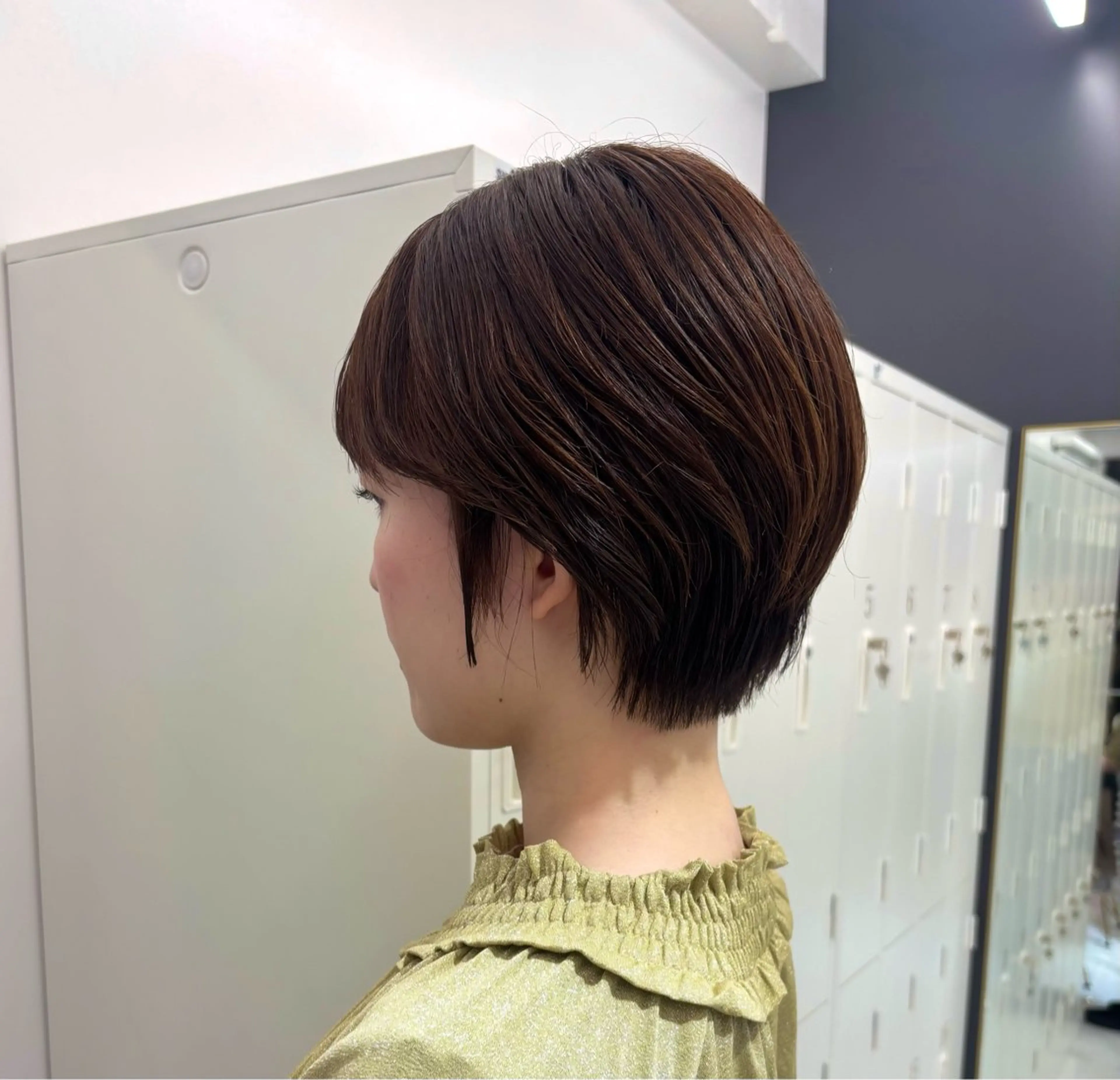 ショート ショートヘア haruka /韓国レイヤーのヘアスタイル