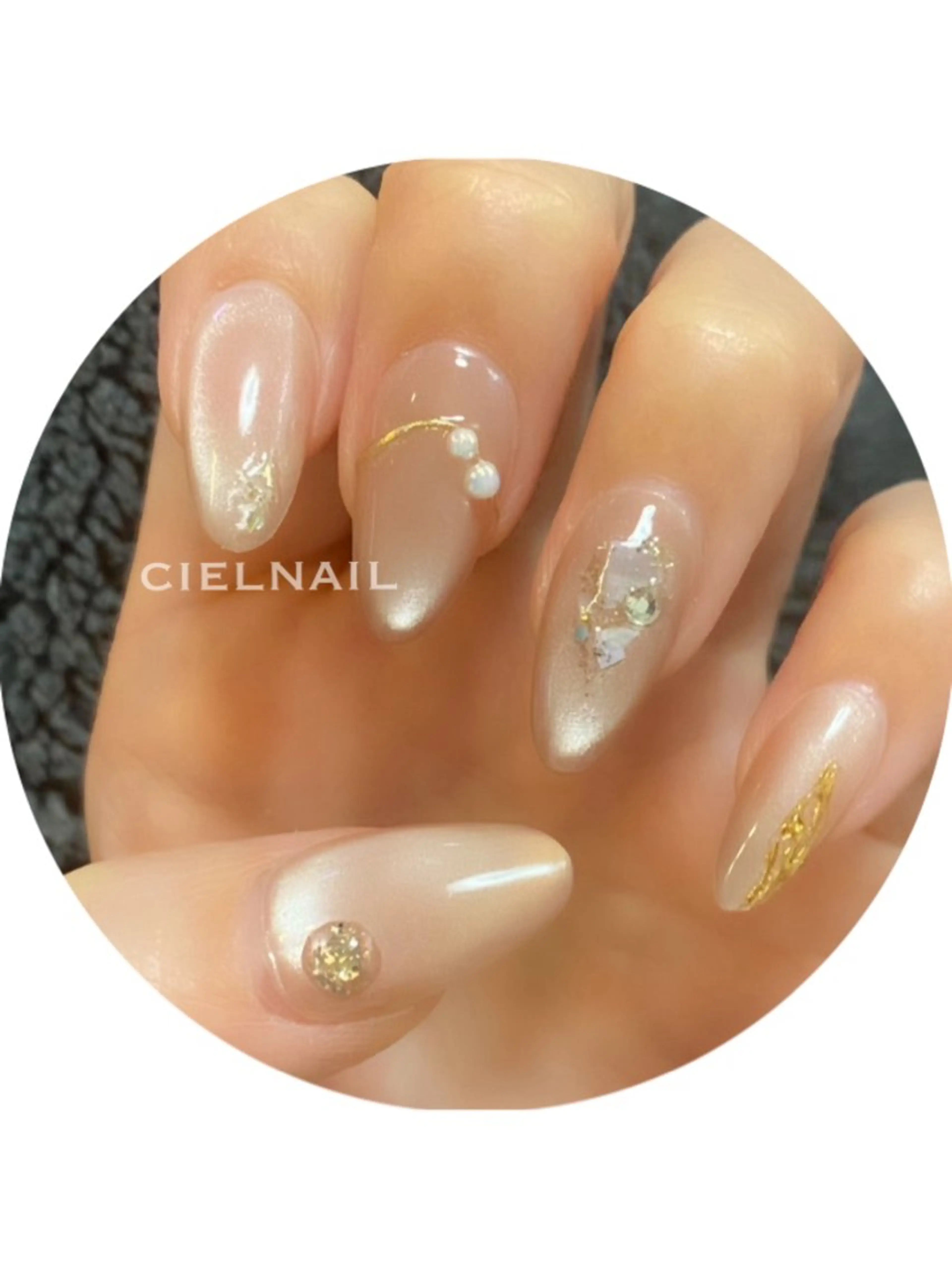 ロング cielnail 祇園のネイルデザイン