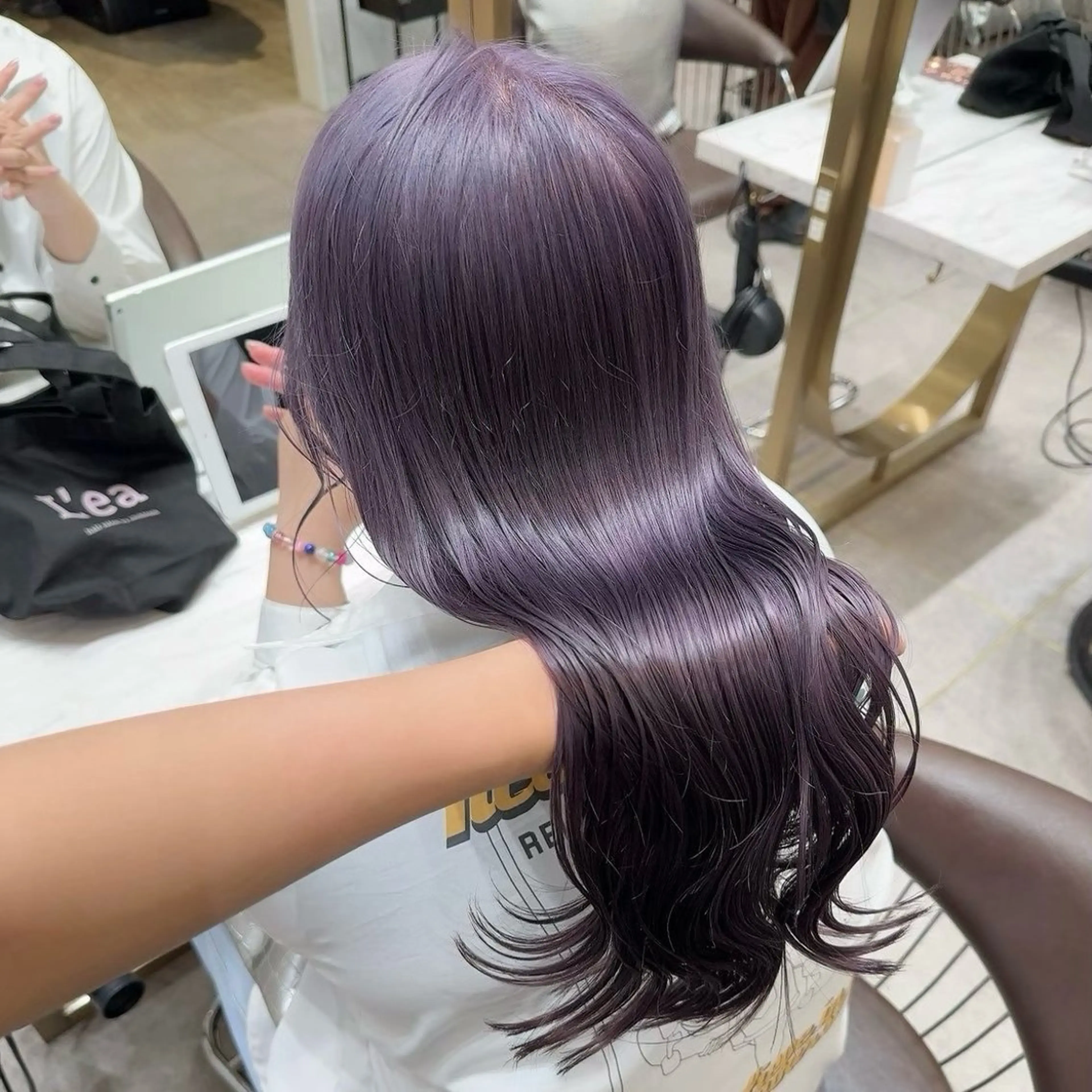 カラー ヘアカラー NAO 艶カラー🌙* :ﾟのヘアスタイル