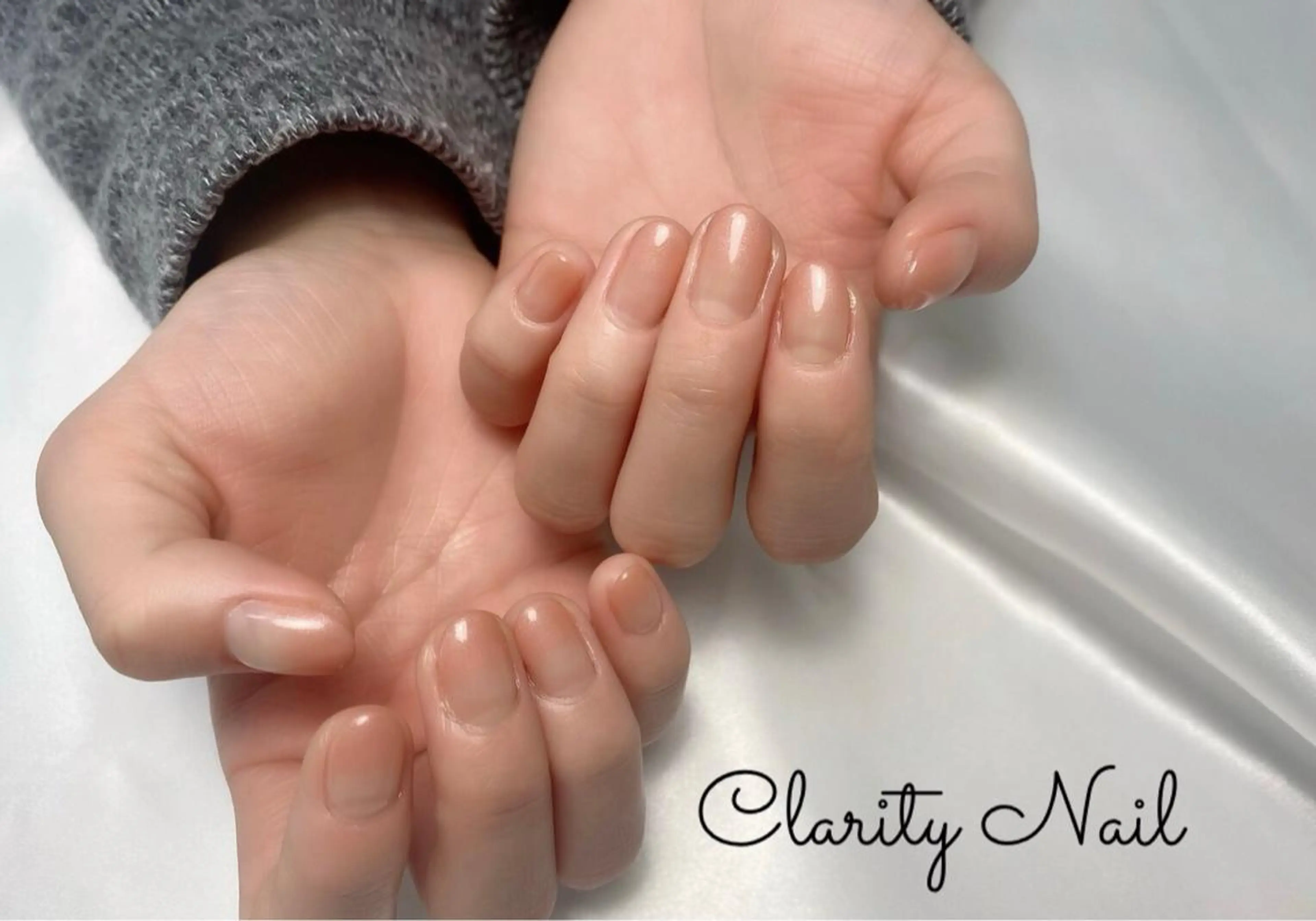 ネイル グラデーション ハンドネイル Clarity Nailのネイルデザイン