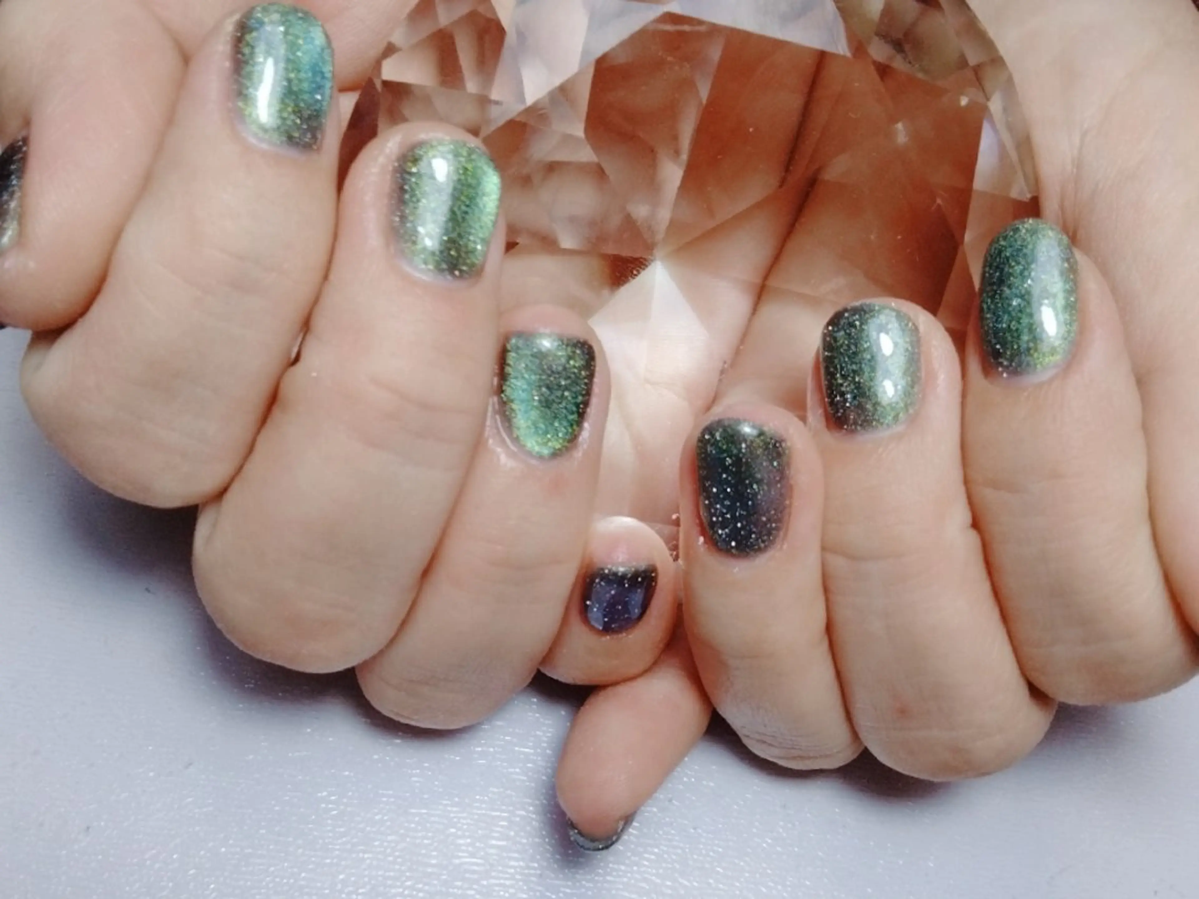 ネイル マグネットネイル mi hoのネイルデザイン