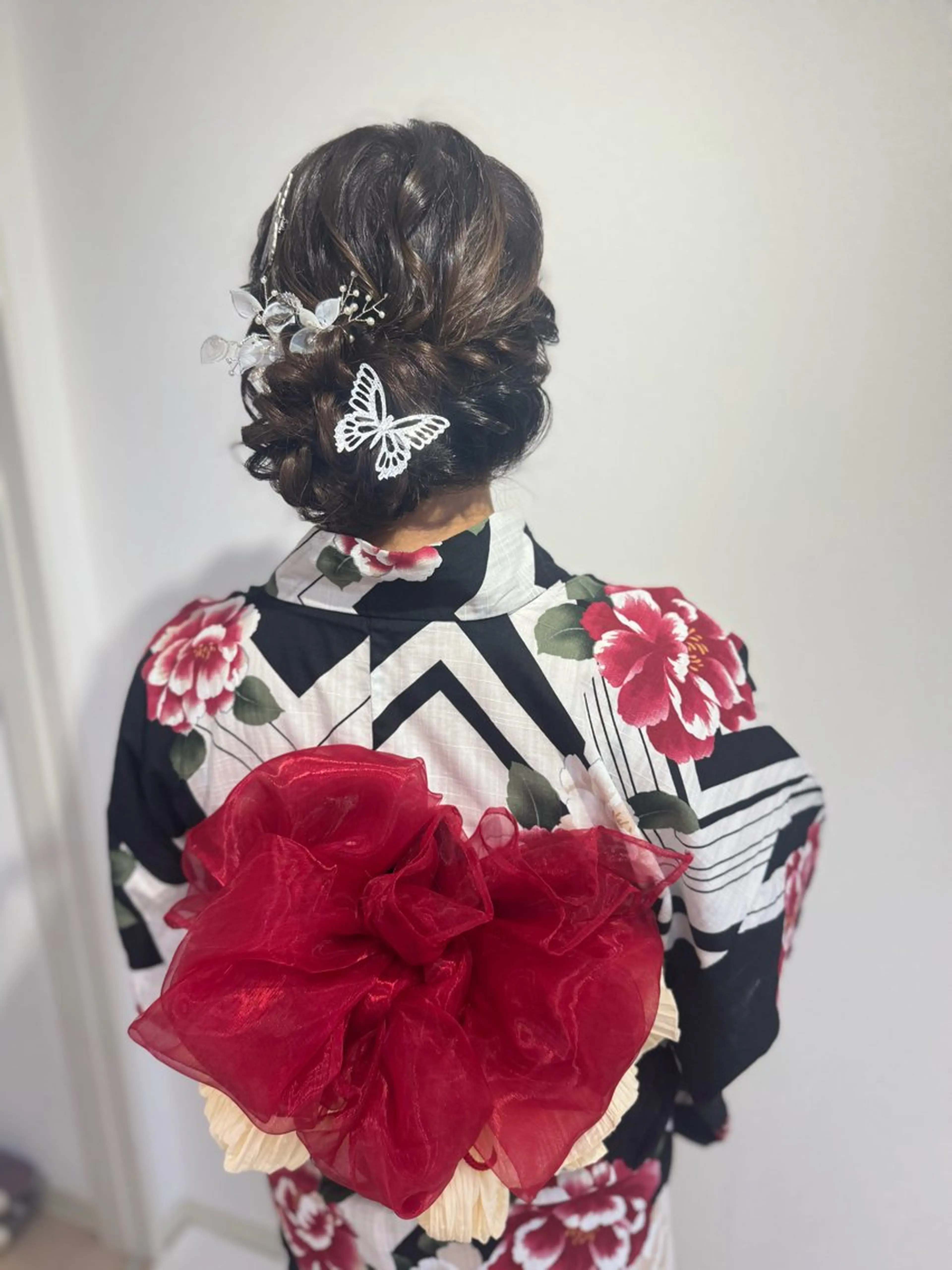 ヘアアレンジ 着付け 鷲見 望のヘアスタイル