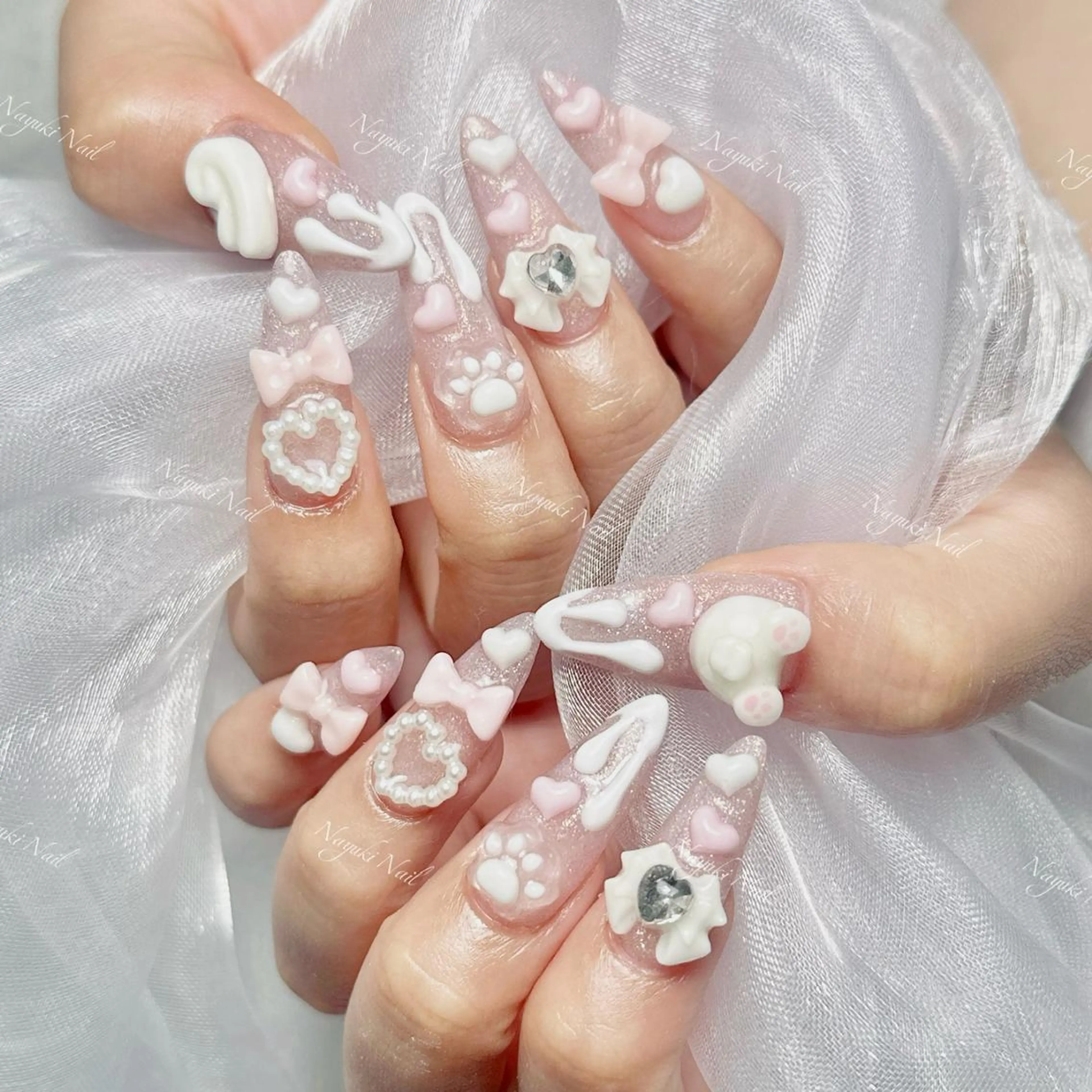 ネイル 🎀 moo～ 🎀のネイルデザイン