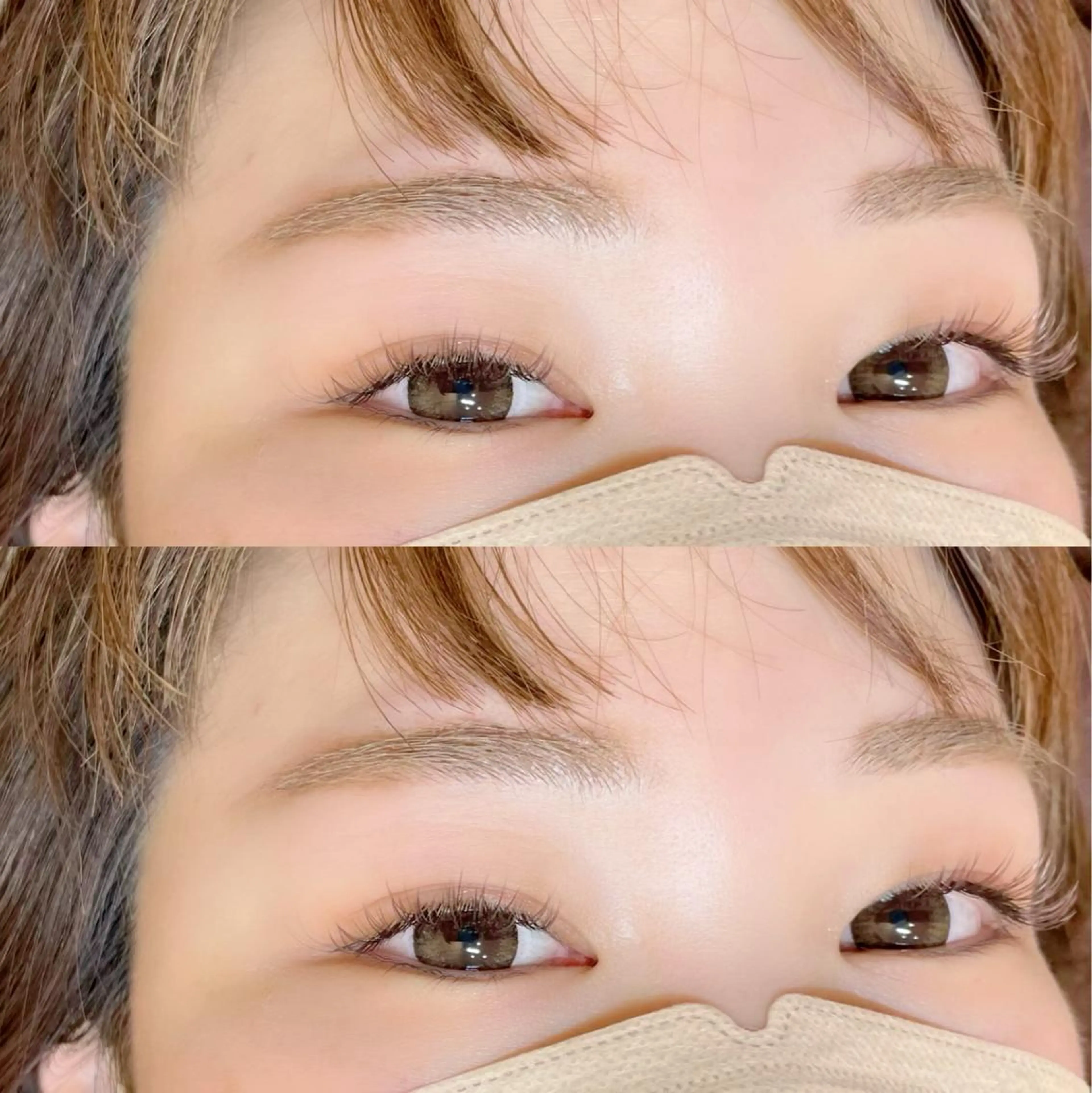 マツエク・マツパ カラーマツエク フラットラッシュ KITAZUMI MAYUのマツエク・マツパデザイン