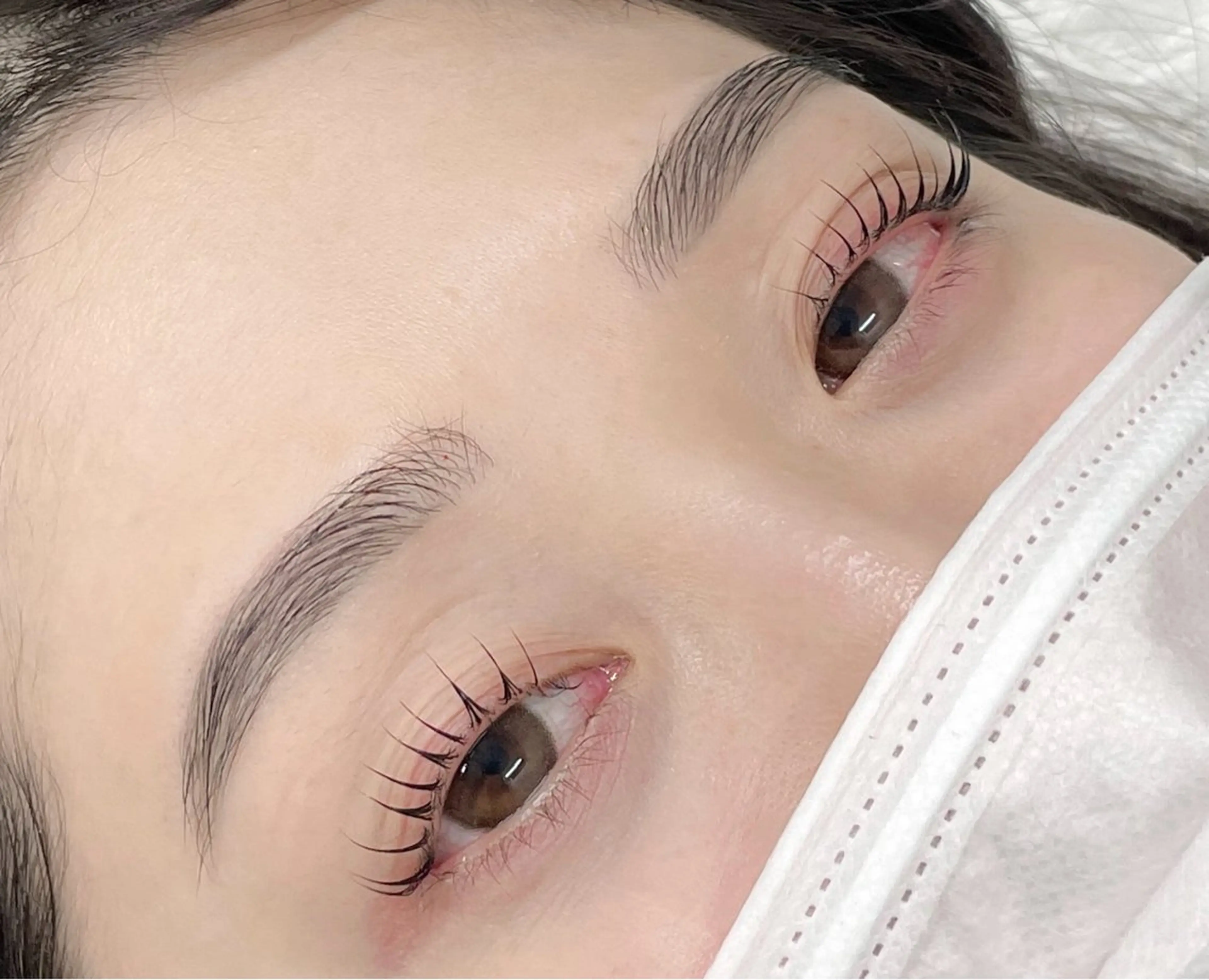 マツエク・マツパ 一重×まつ毛パーマ マツパ トレンド眉🎀✨ kimikaの眉毛・アイブロウイメージ