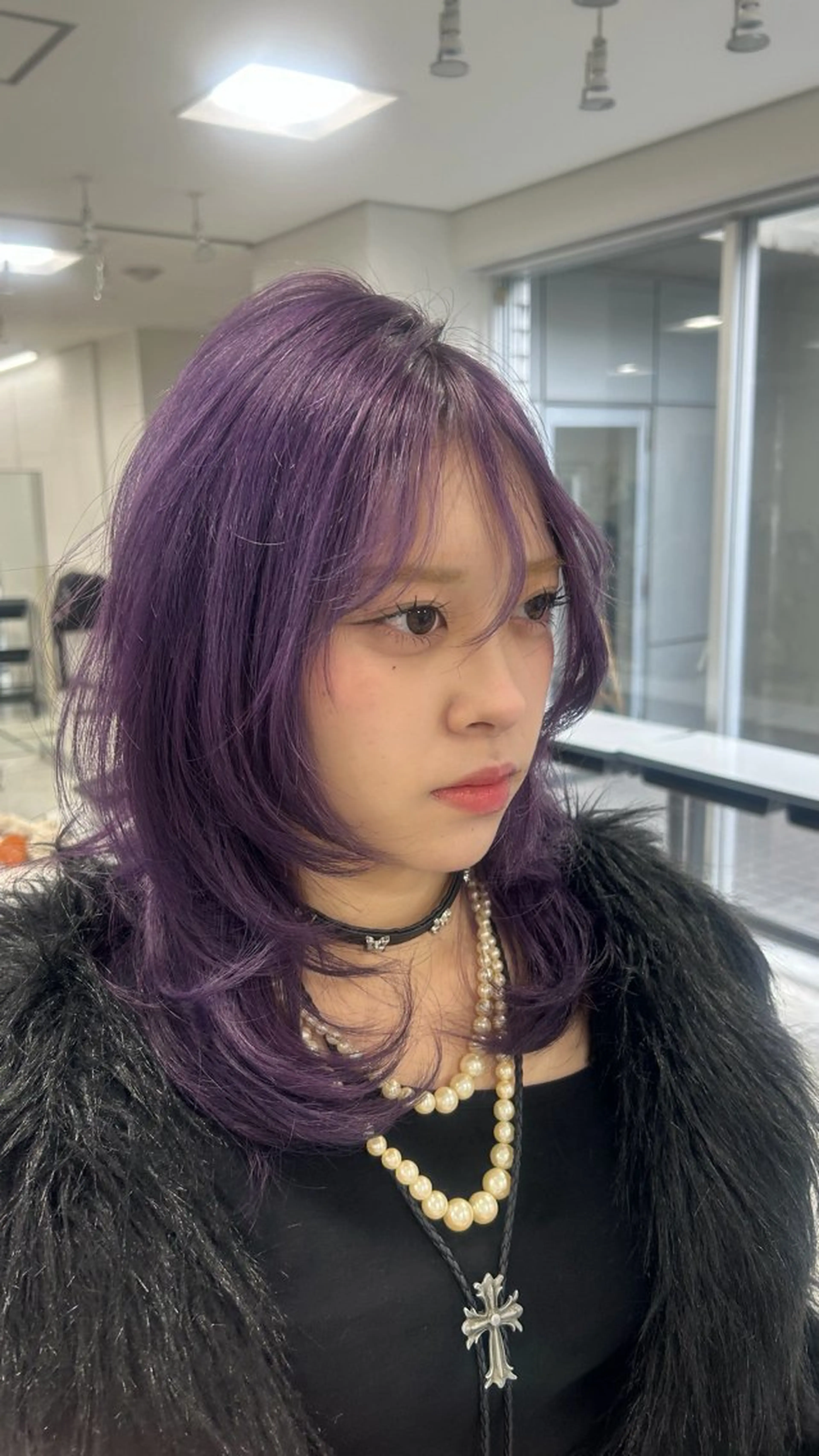 ミディアム 幸 こころのヘアスタイル