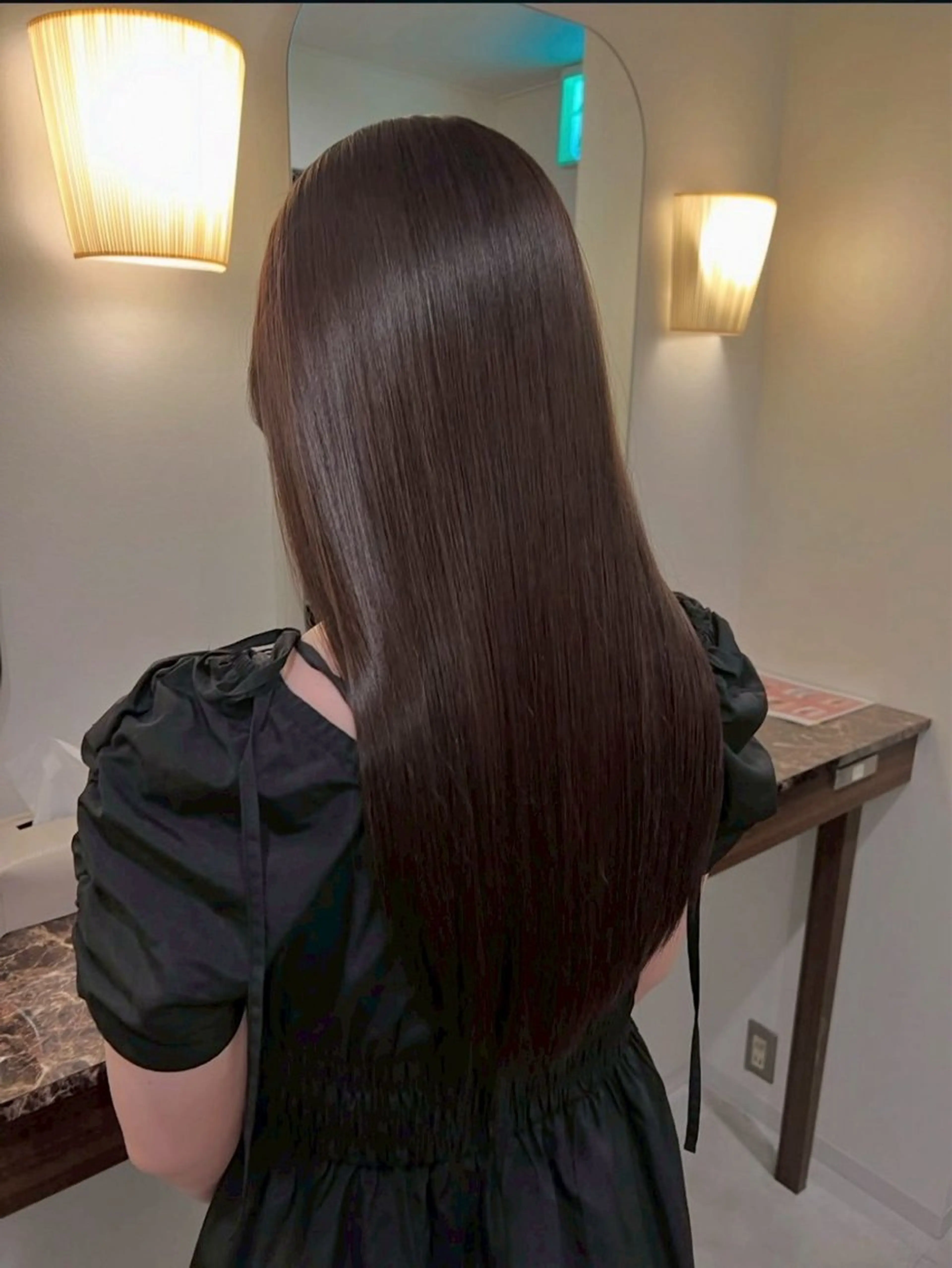 【平日開始18:00🍀】縮毛矯正+コアミートリートメント🥣の写真