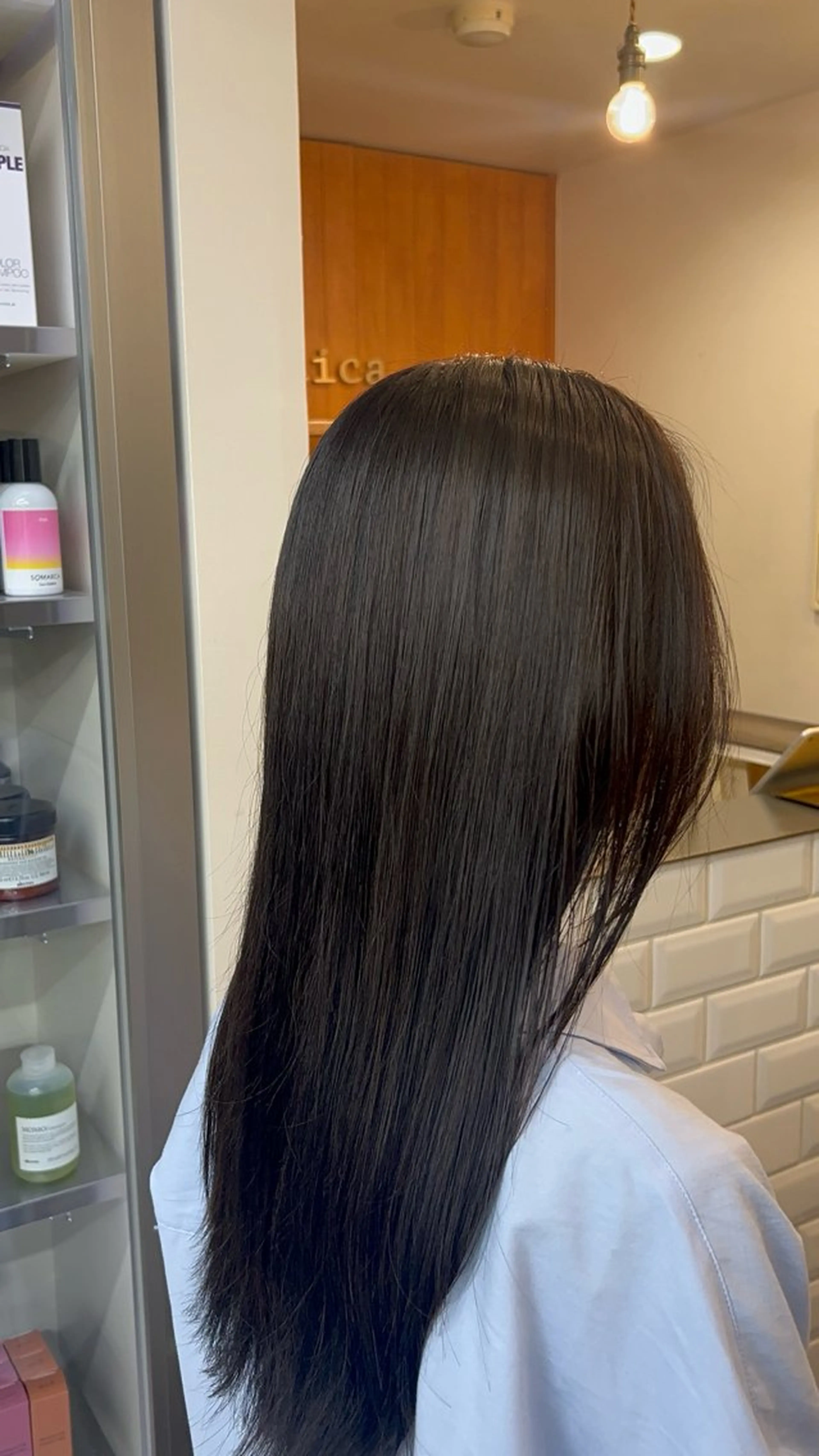 セミロング ヘアカラー モデル募集‼️ Kuon☀️ྀིのヘアスタイル