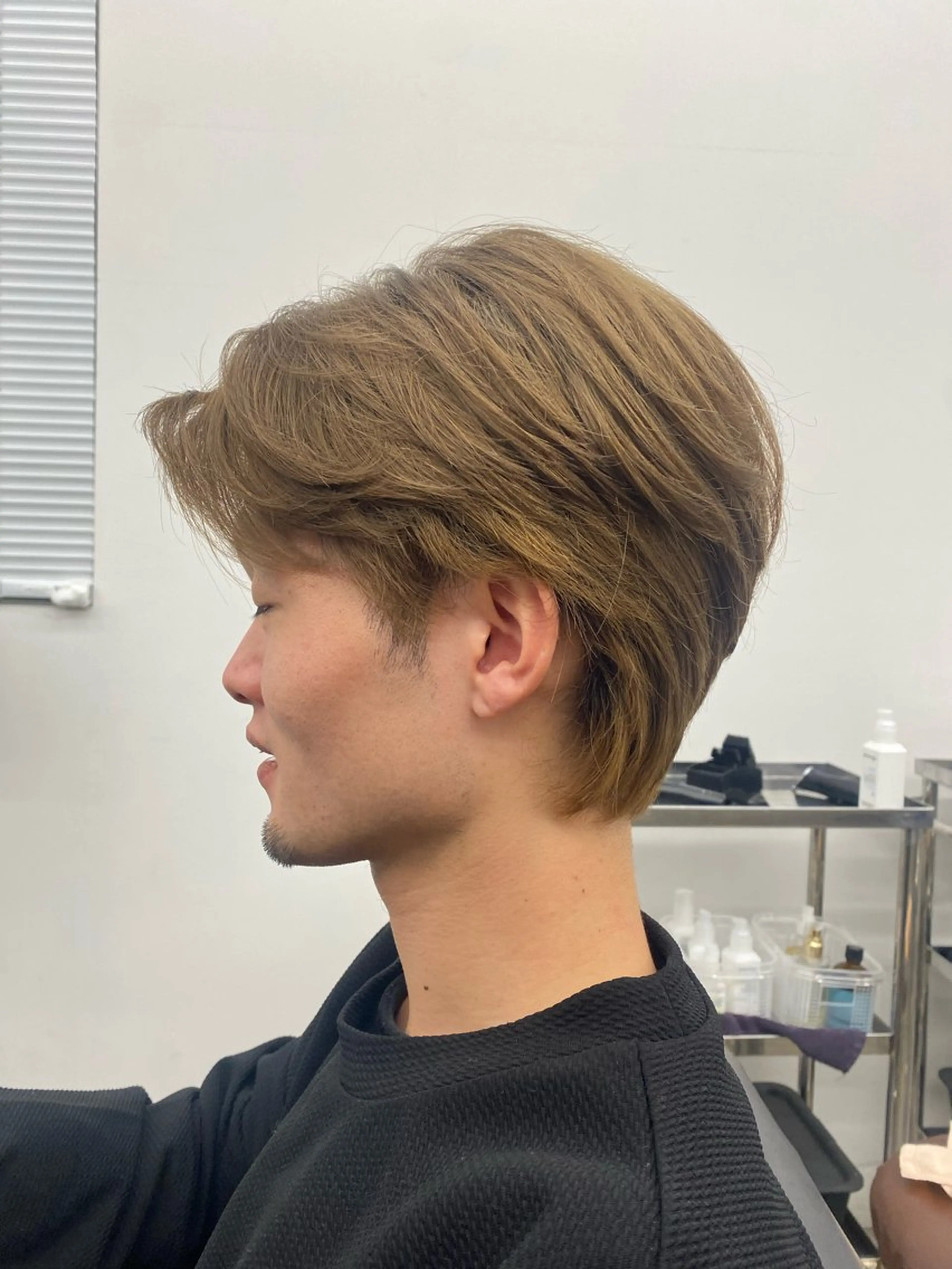 カラー メンズ ベージュカラー 中村 ひなののヘアスタイル