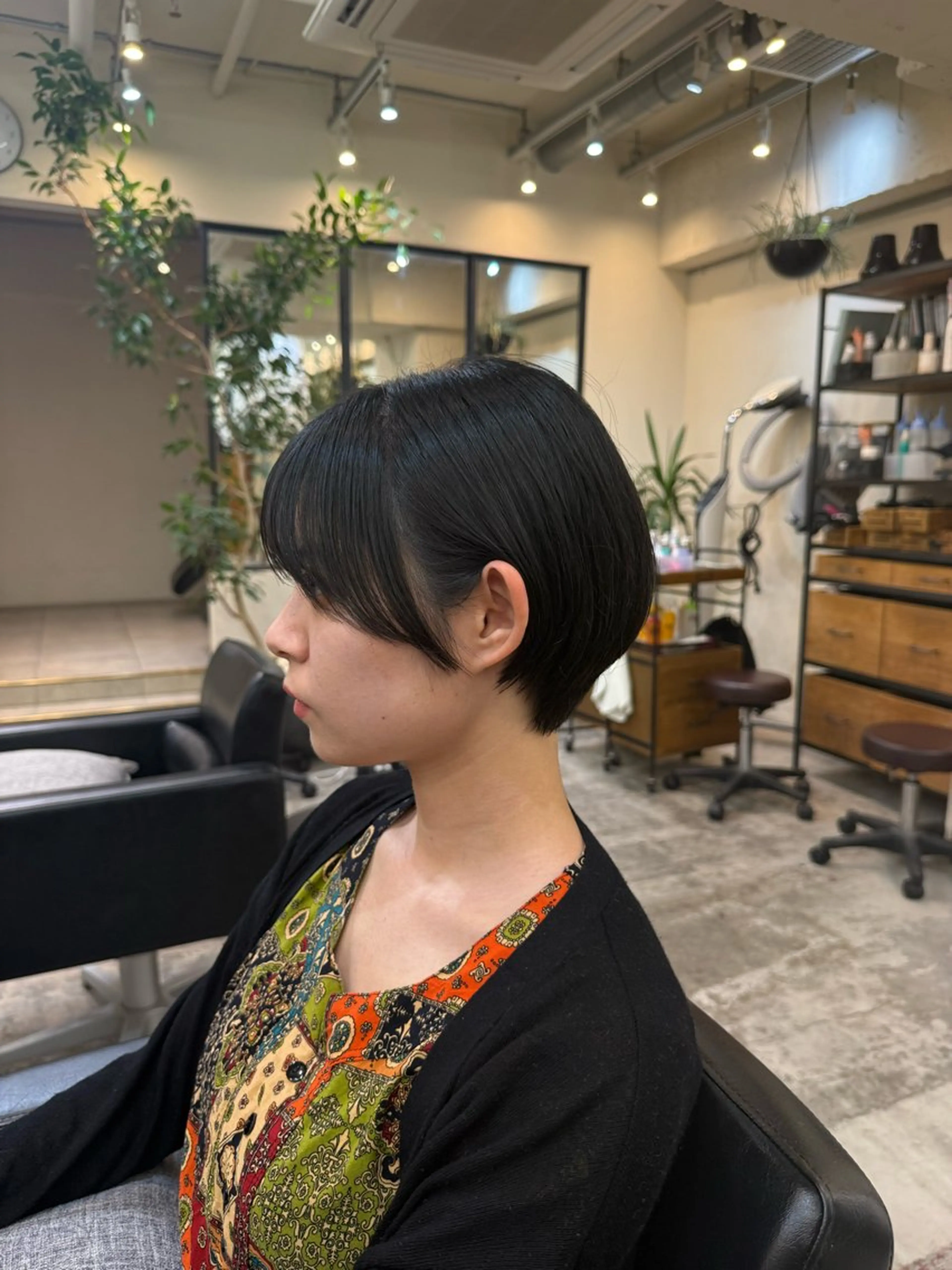 ショート ショートヘア 小顔カット 川口開世 ショートカットのヘアスタイル