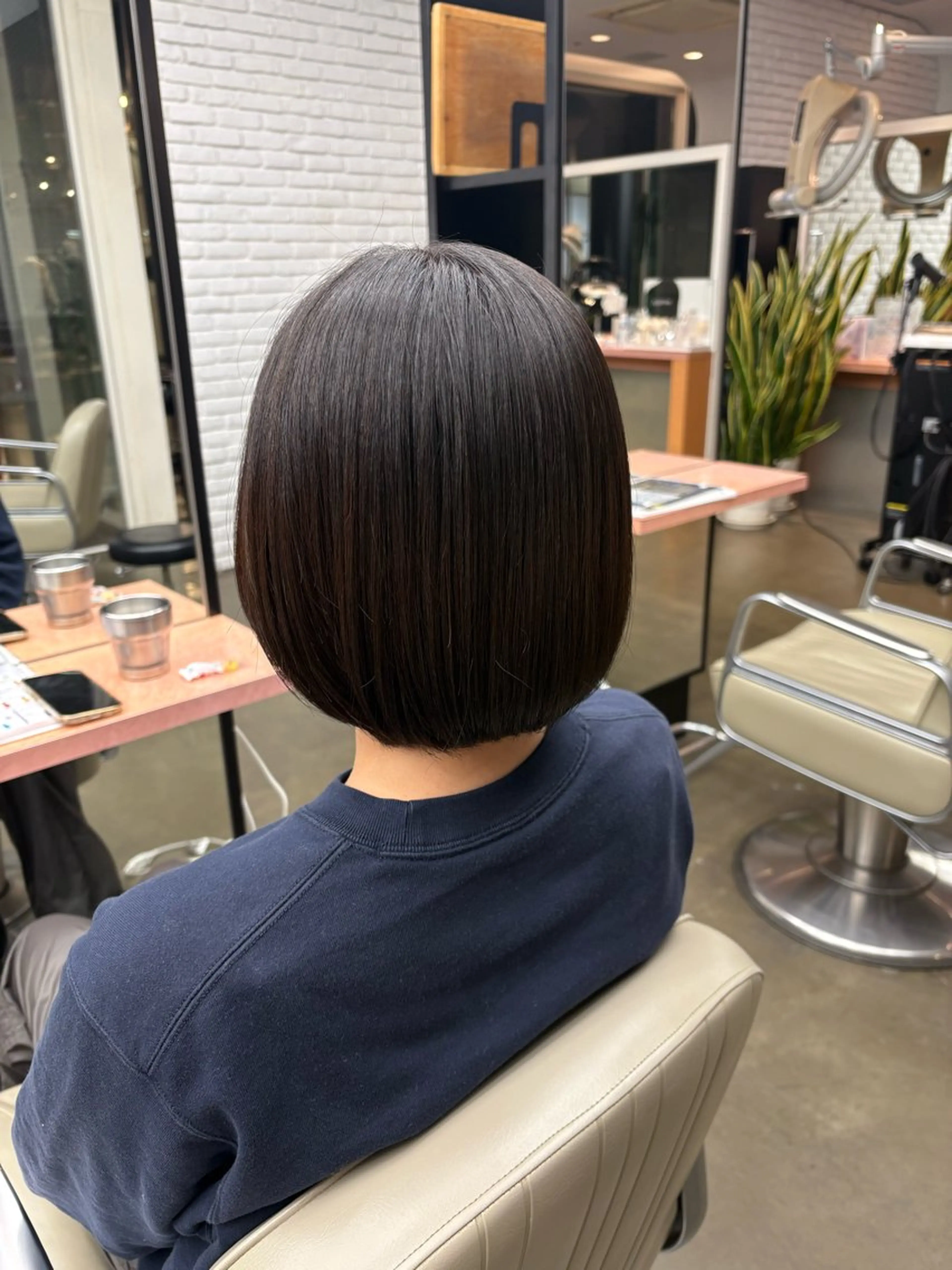 ショート ボブ カット ヘアカラー nonoka/ボブ/ 暖色カラー/表参道のヘアスタイル