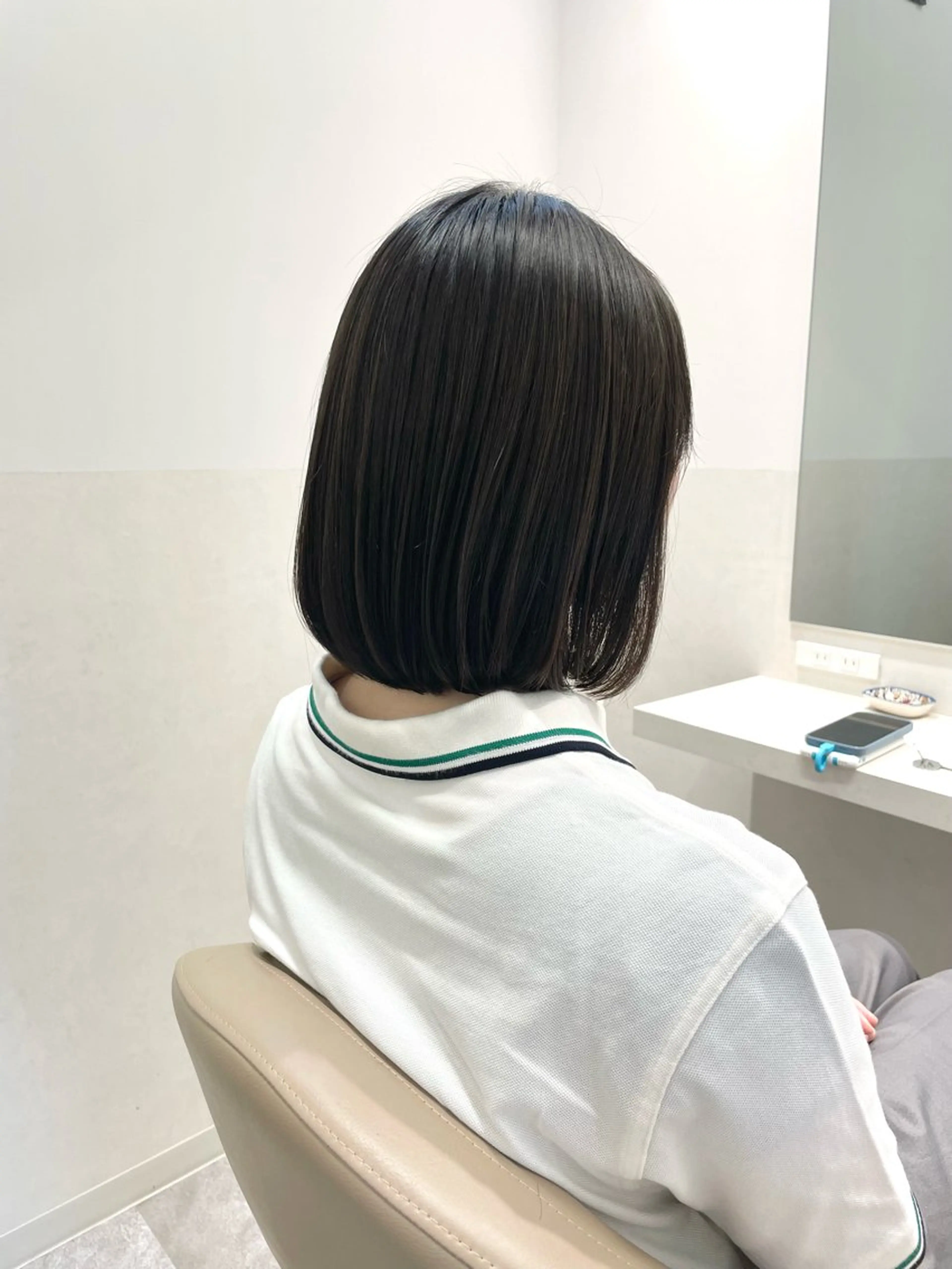 ショート カラー ブルーカラー ボブ カット トリートメント ヘッドスパ カット・ヘアケア特化 戸高昌紀のヘアスタイル