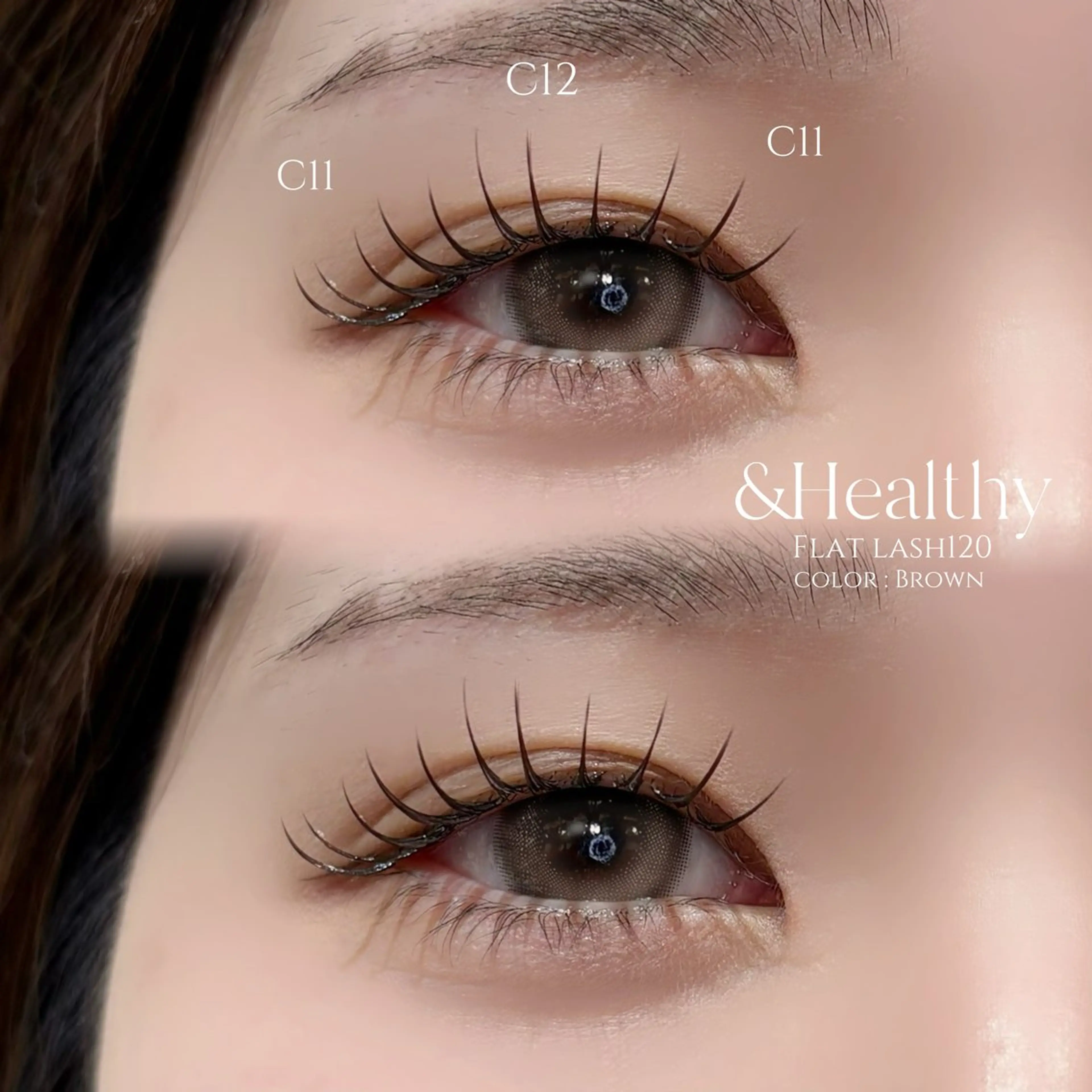 マツエク・マツパ 束感まつ毛 フラットラッシュ パリジェンヌラッシュリフト マツエク yoshie🕯️ 新宿/まつ毛パーマのマツエク・マツパデザイン