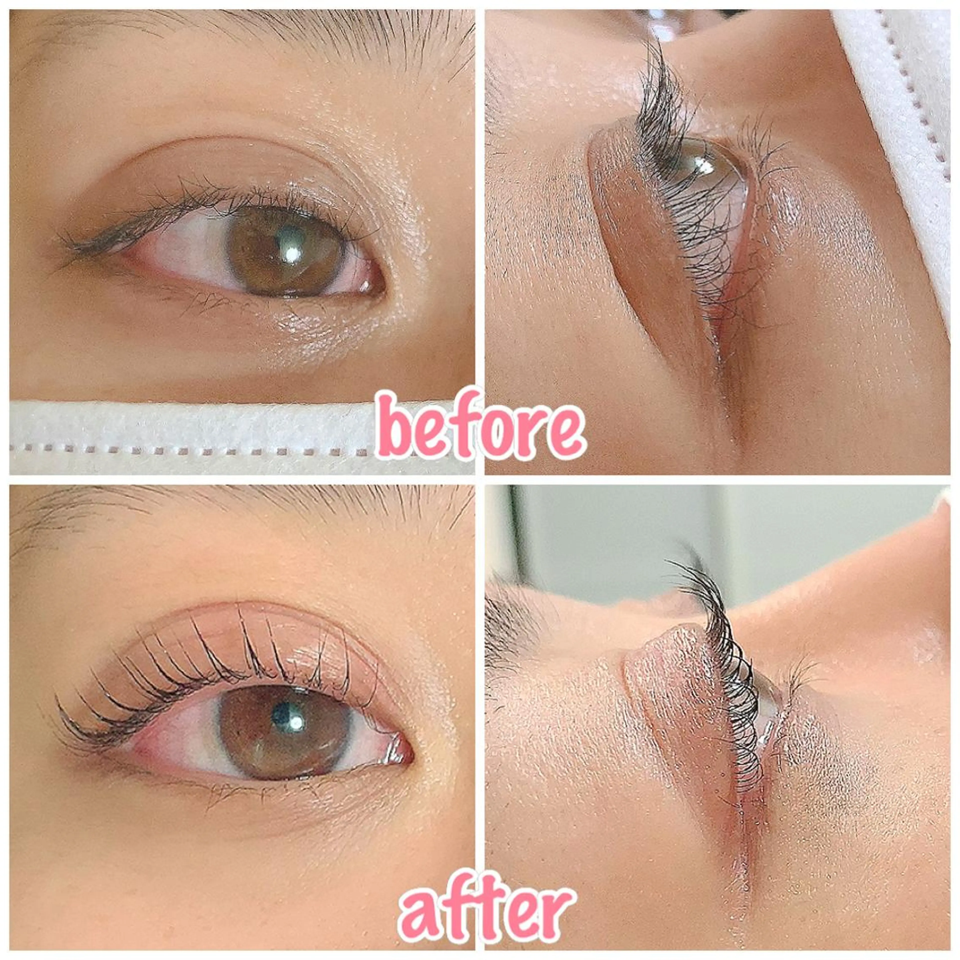 マツエク・マツパ 一重×まつ毛パーマ rinacoco ★のマツエク・マツパデザイン