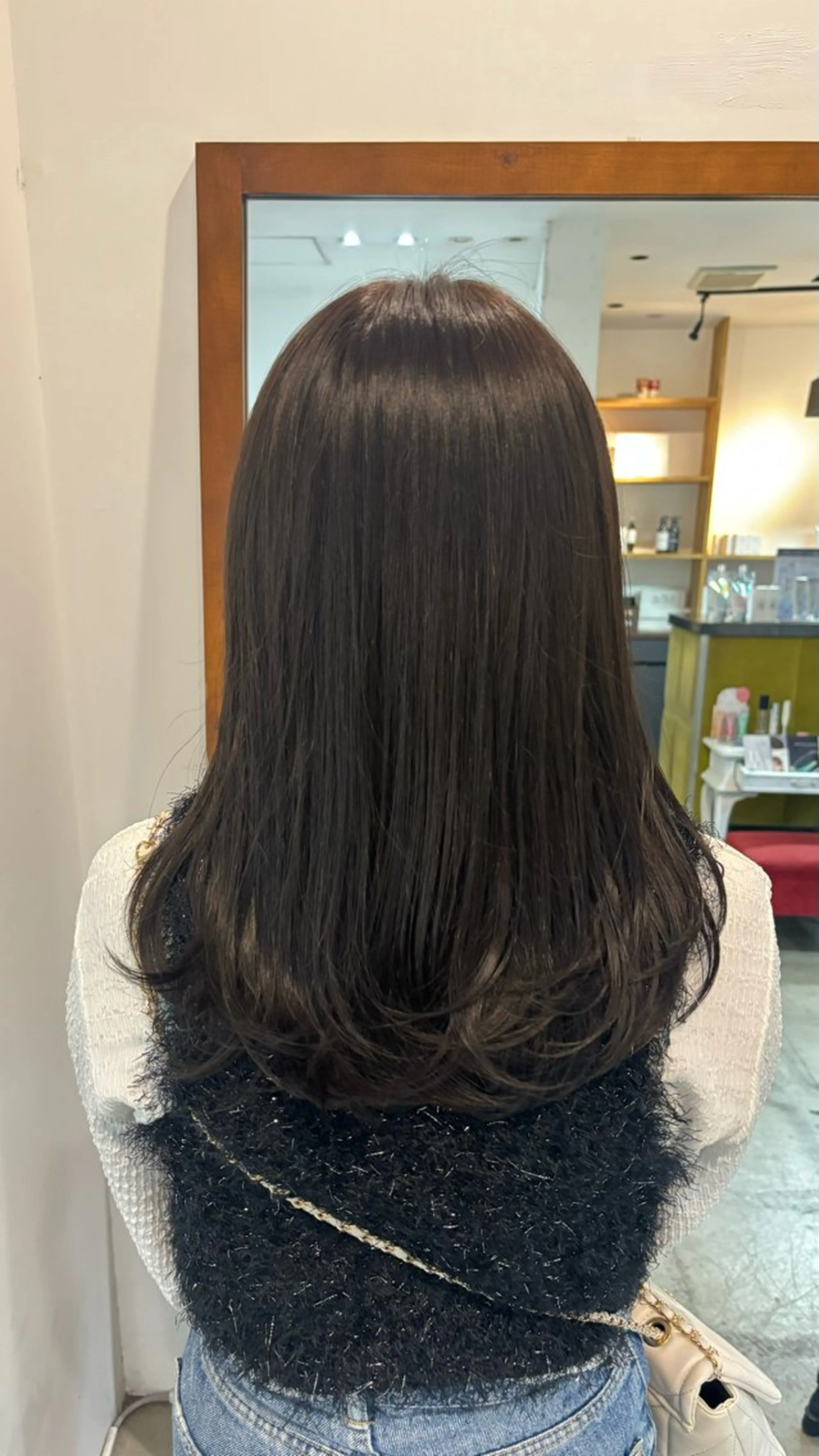 カラー ヘアカラー トリートメント ひいろ パーマ/カットモデルのヘアスタイル